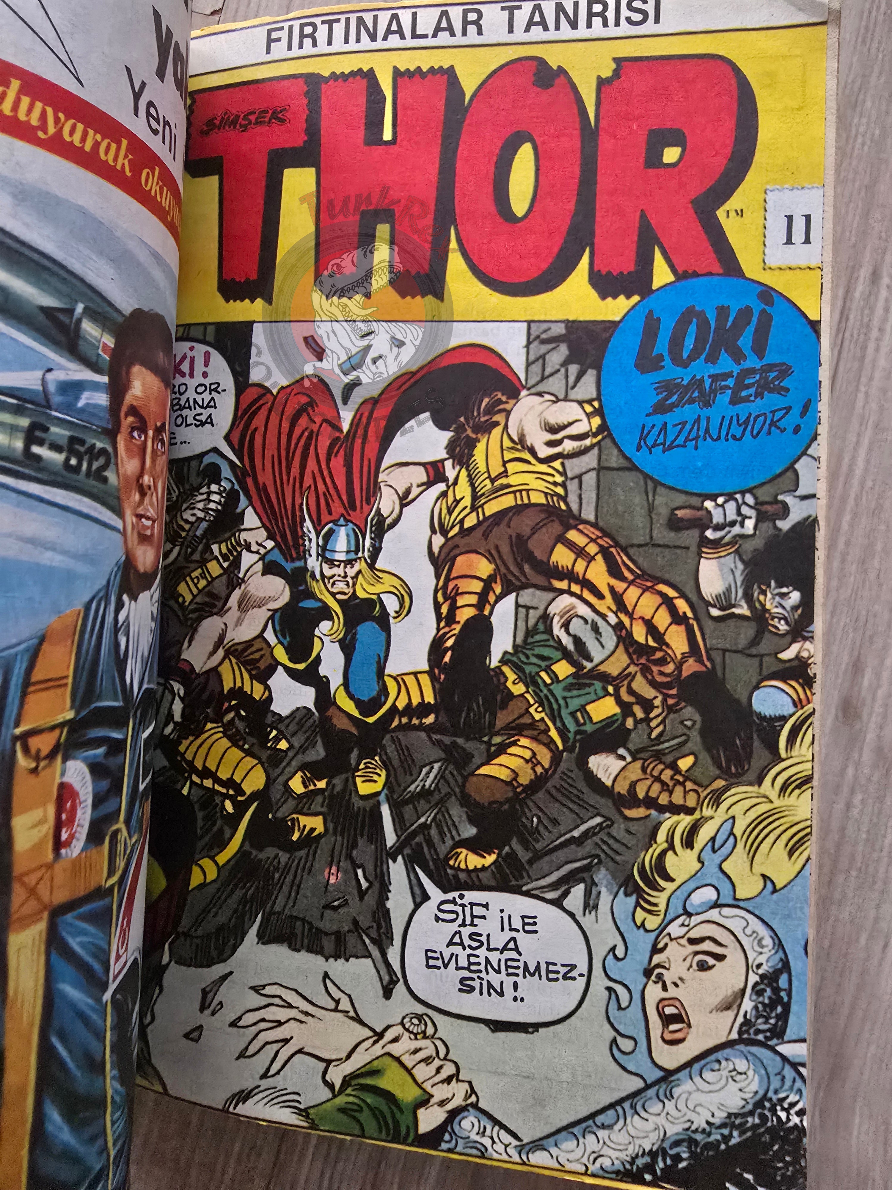 Thor Vol #2 1987 Turkish Comic Turkey The Mighty Thor #188–196 cover #180