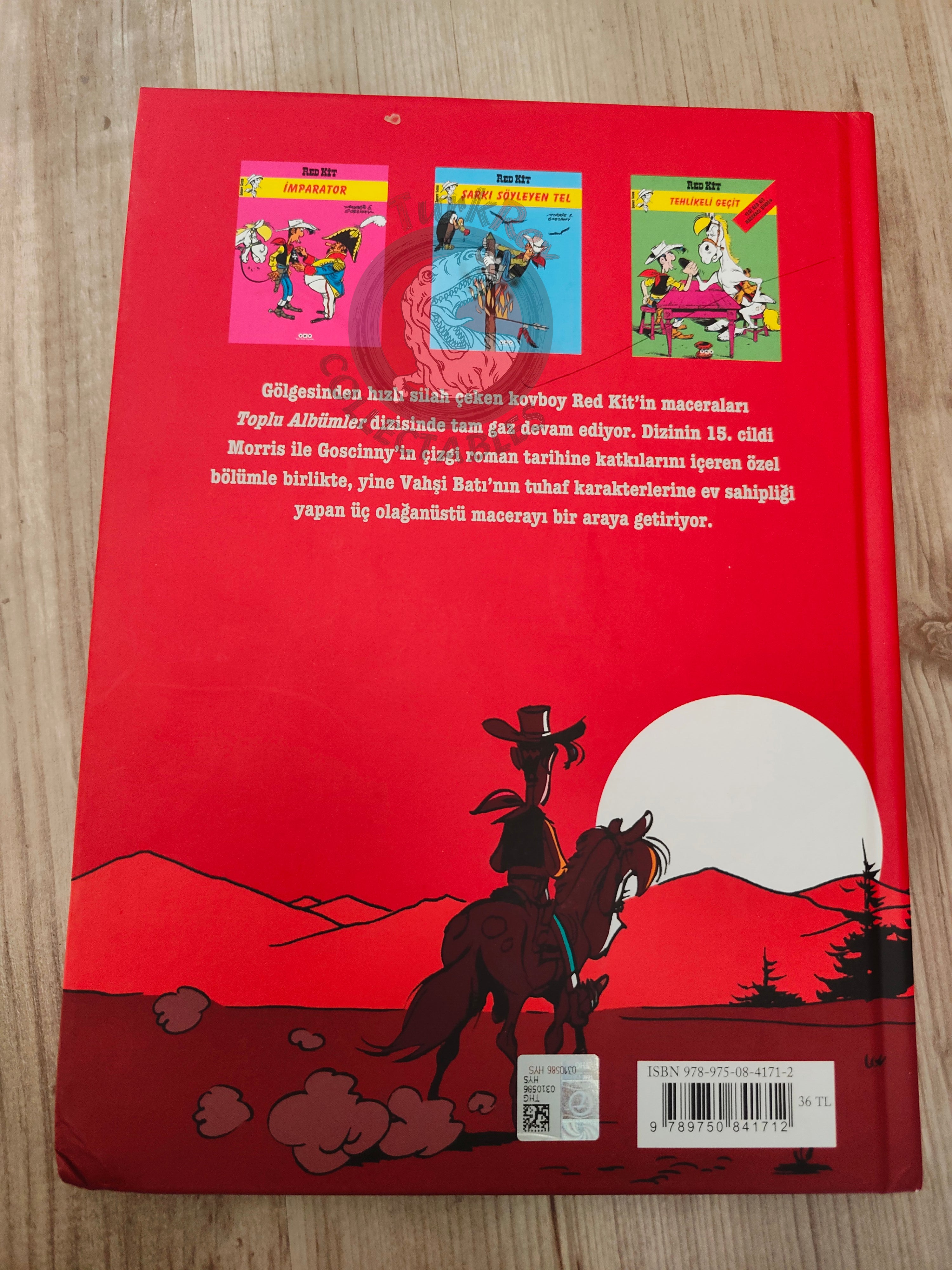 Lucky Luke – L'integrale #15 Turkish Comic Turkey L’Empereur Smith