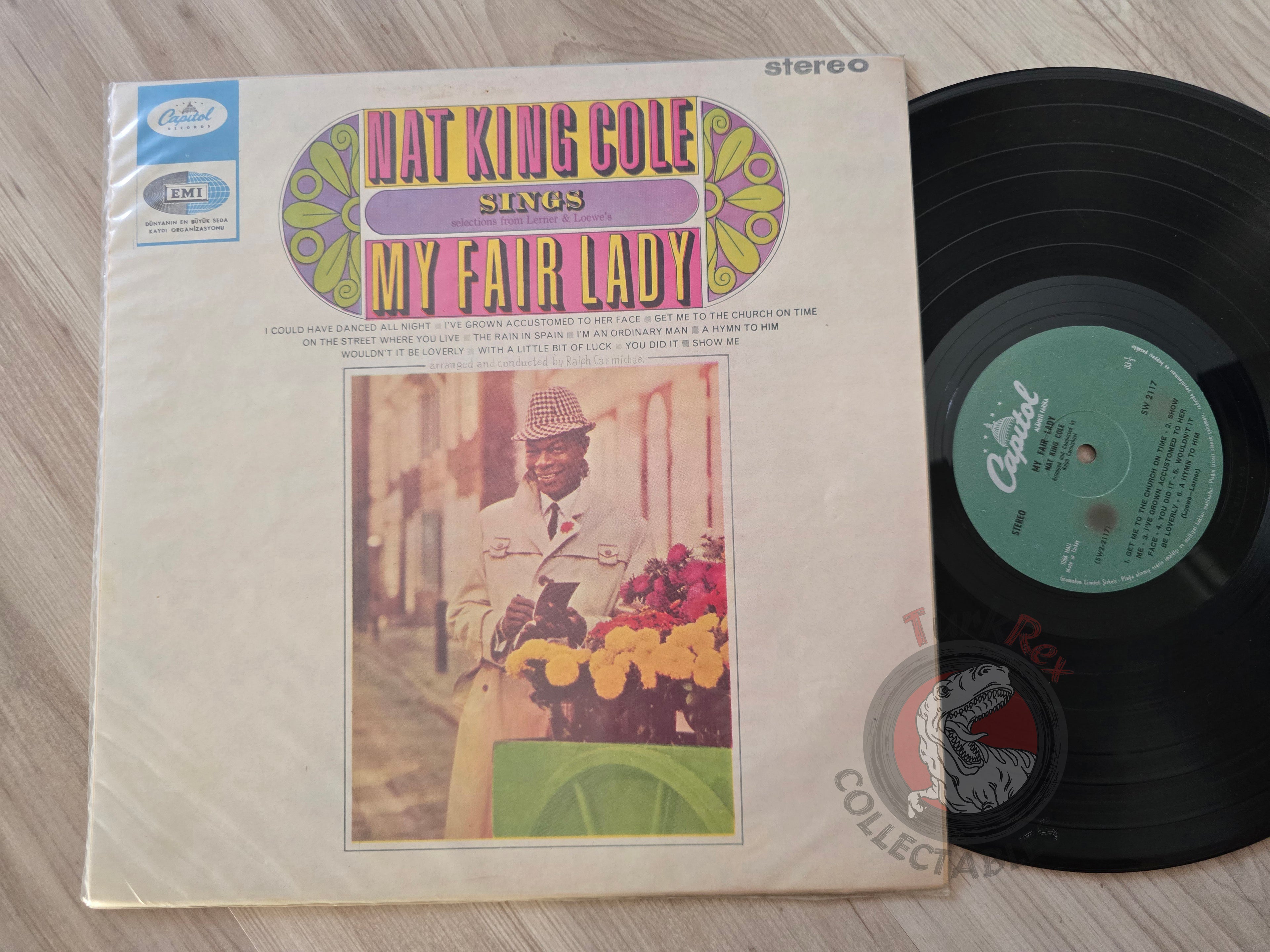 Nat King Cole – My Fair Lady Turkish Pressing Vinyl Turkey Edition