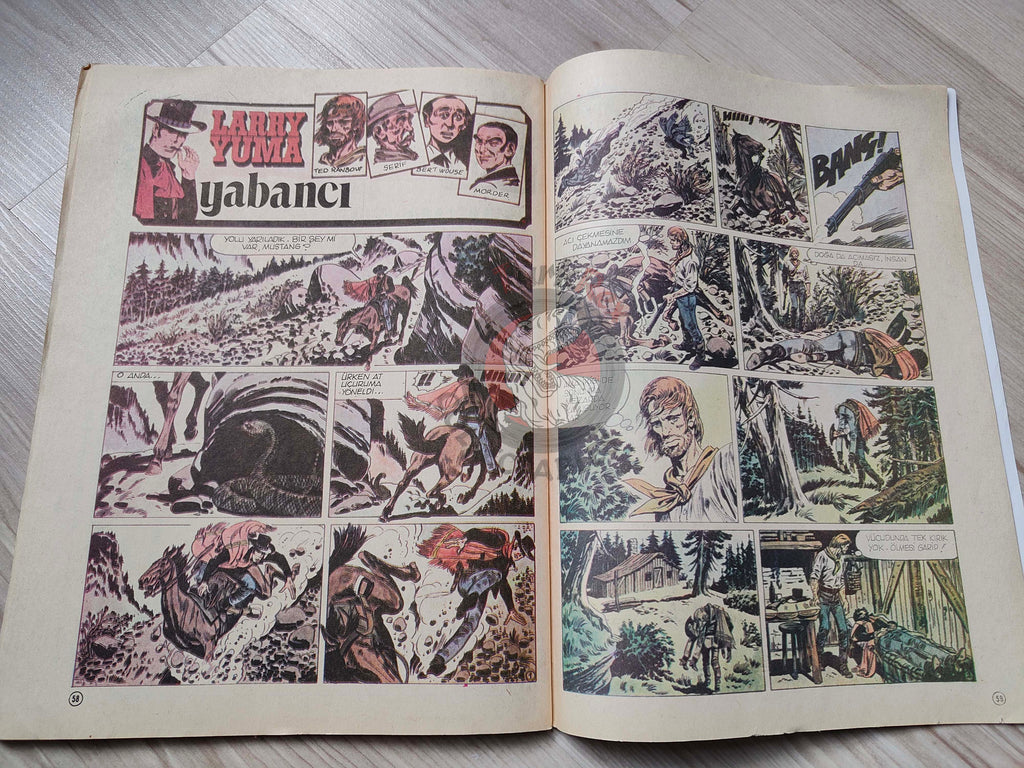 Milliyet Çocuk #31 1979 Turkish Comic Turkey Joyas Literarias Juveniles #60 Mark Twain