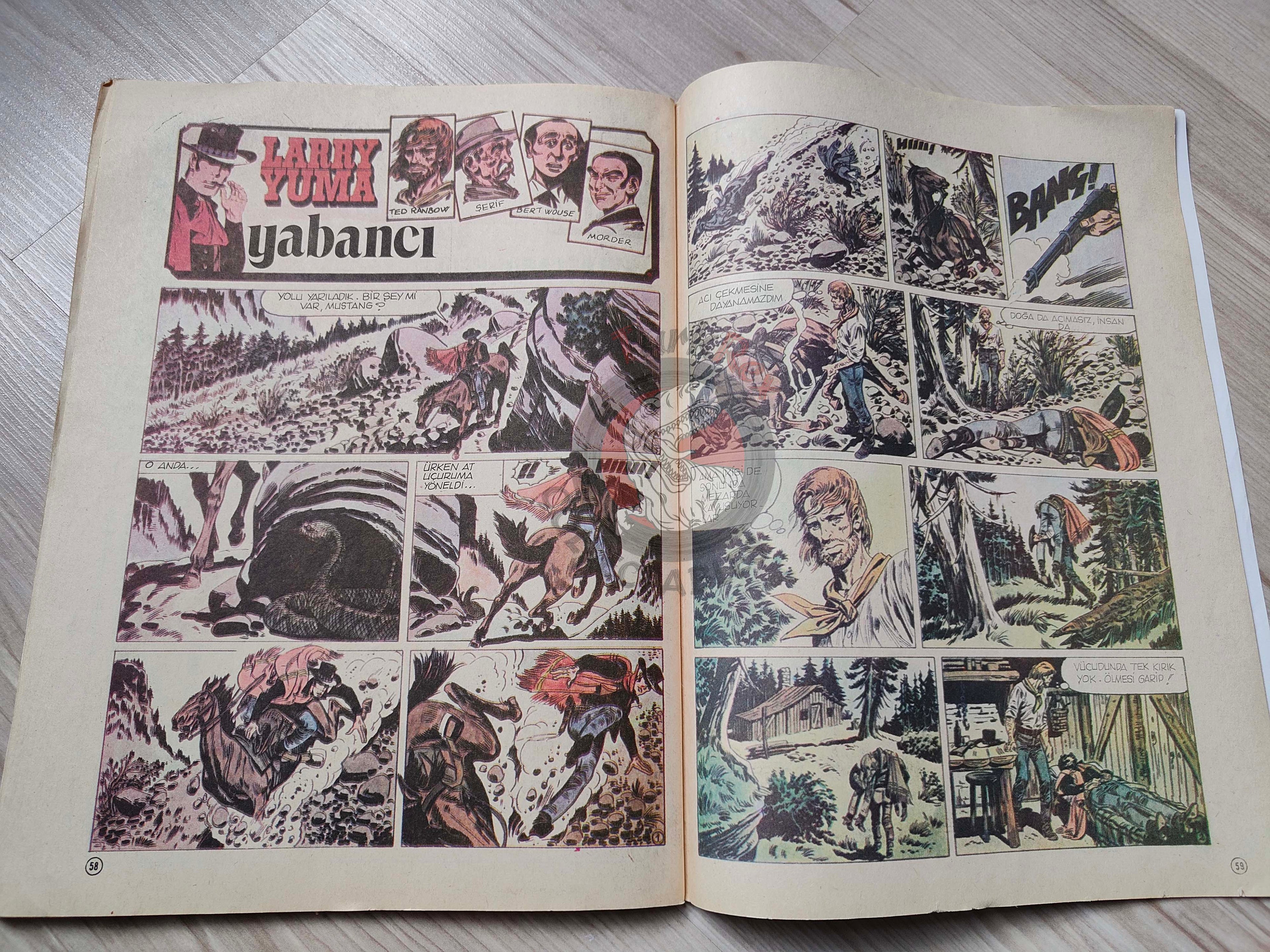 Milliyet Çocuk #31 1979 Turkish Comic Turkey Joyas Literarias Juveniles #60 Mark Twain