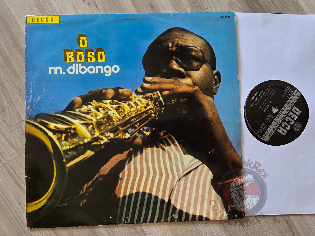 Manu Dibango – O Boso Turkish Pressing Vinyl Turkey Edition