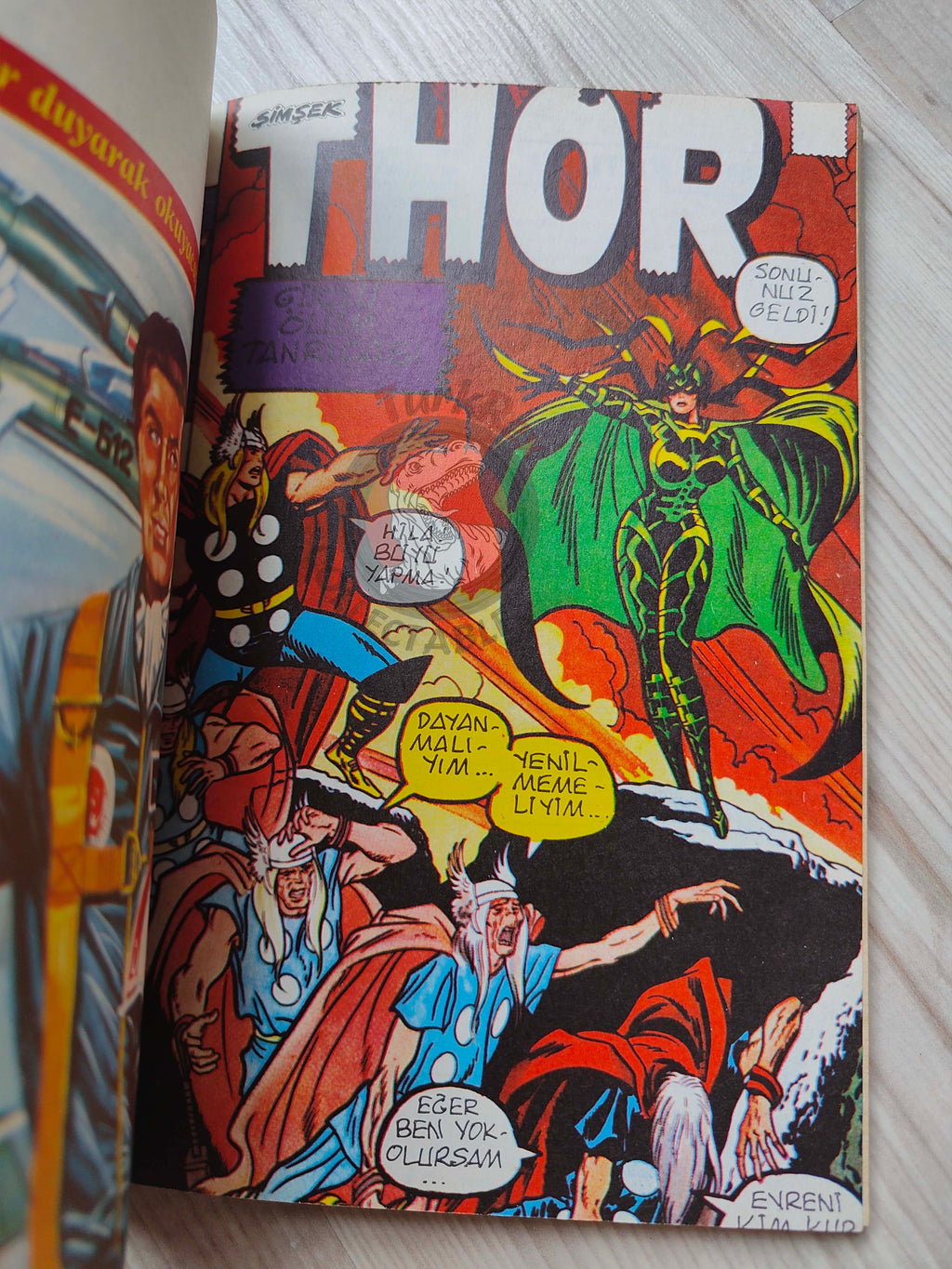 Thor #2 1985 Turkish Comic Turkey The Mighty Thor #183–187