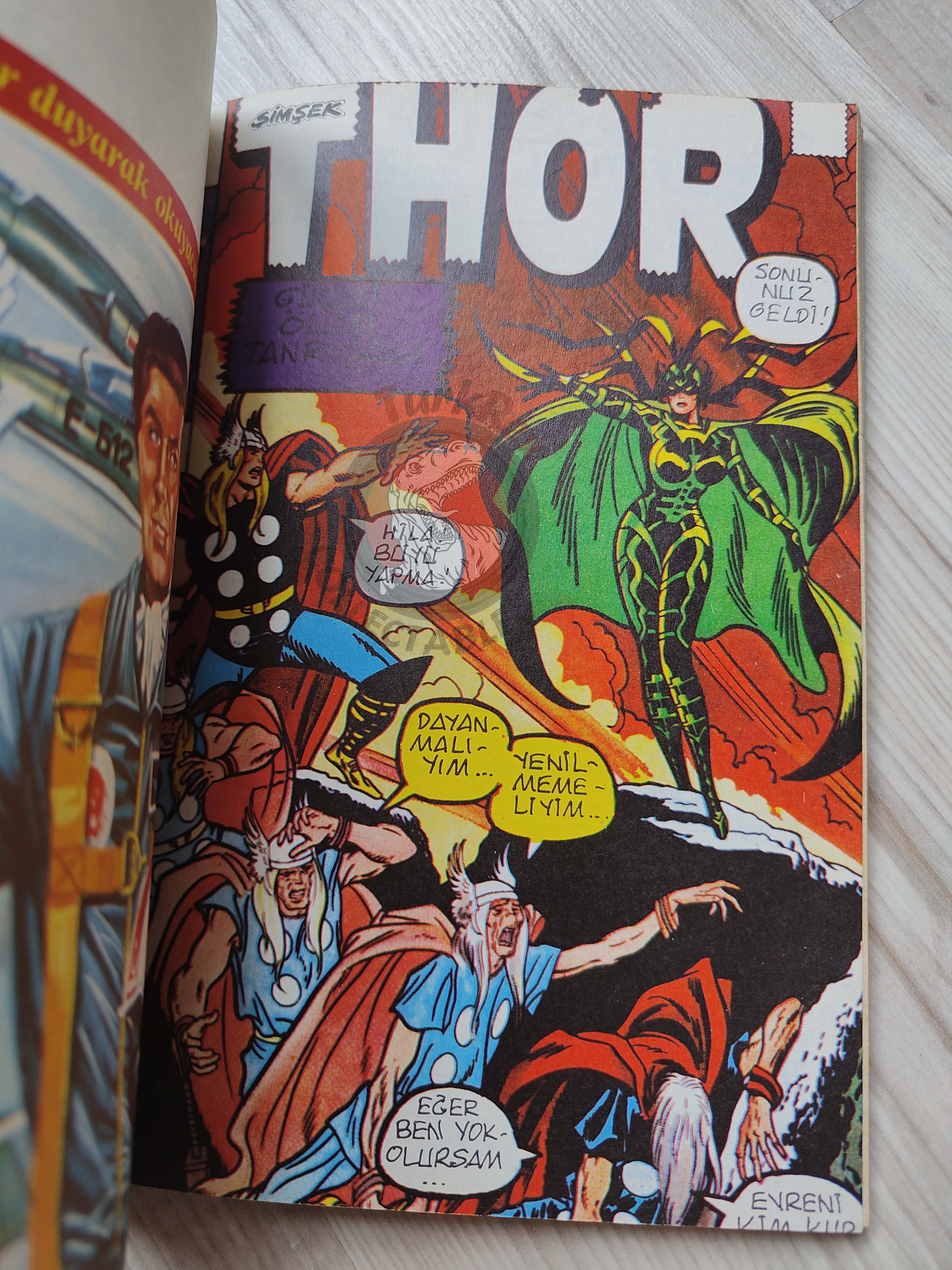 Thor #2 1985 Turkish Comic Turkey The Mighty Thor #183–187