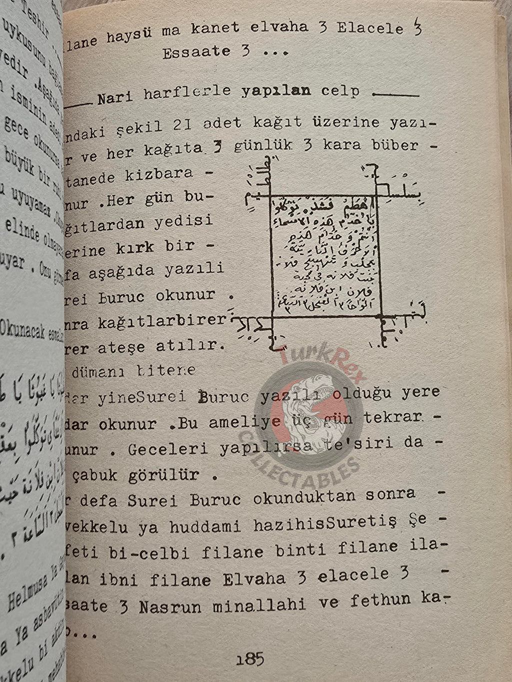 Hidden Sciences Vol 8 Islamic Occult Havass Vefq Spells Charm Turkish Book Islam Talisman
