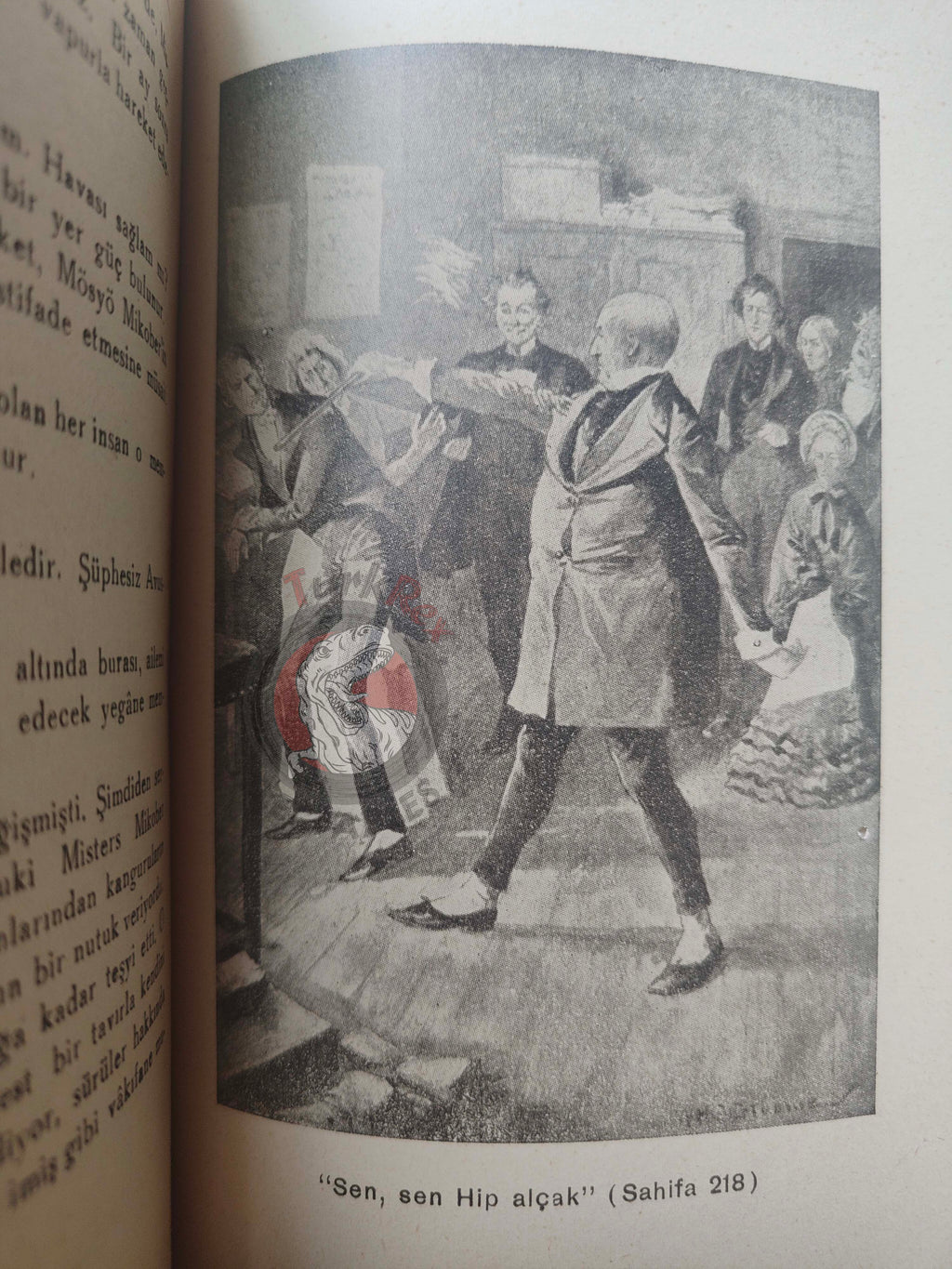 Charles Dickens –  David Copperfield 1948 1st Illustrated Turkish Book Turkey