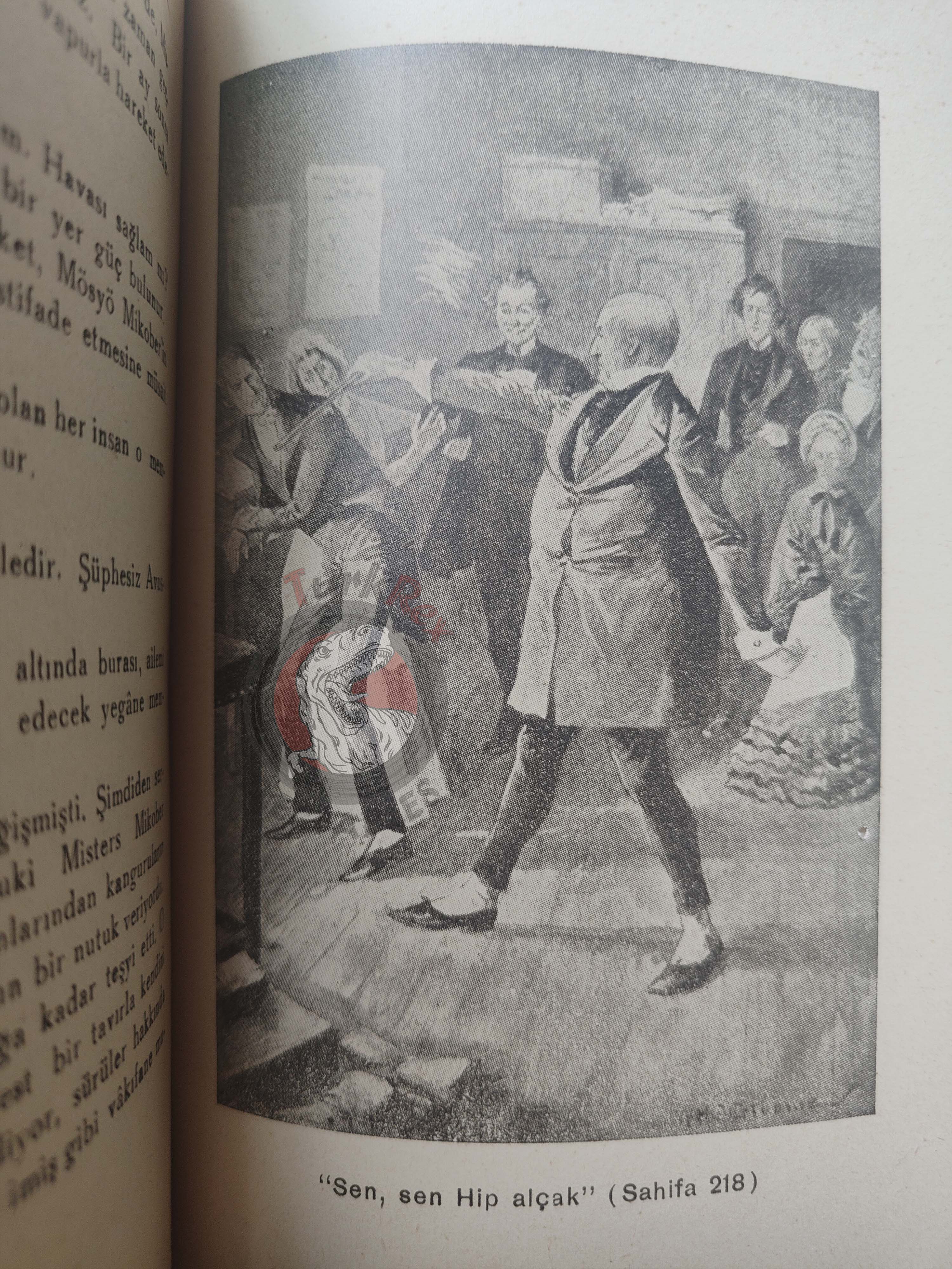 Charles Dickens –  David Copperfield 1948 1st Illustrated Turkish Book Turkey
