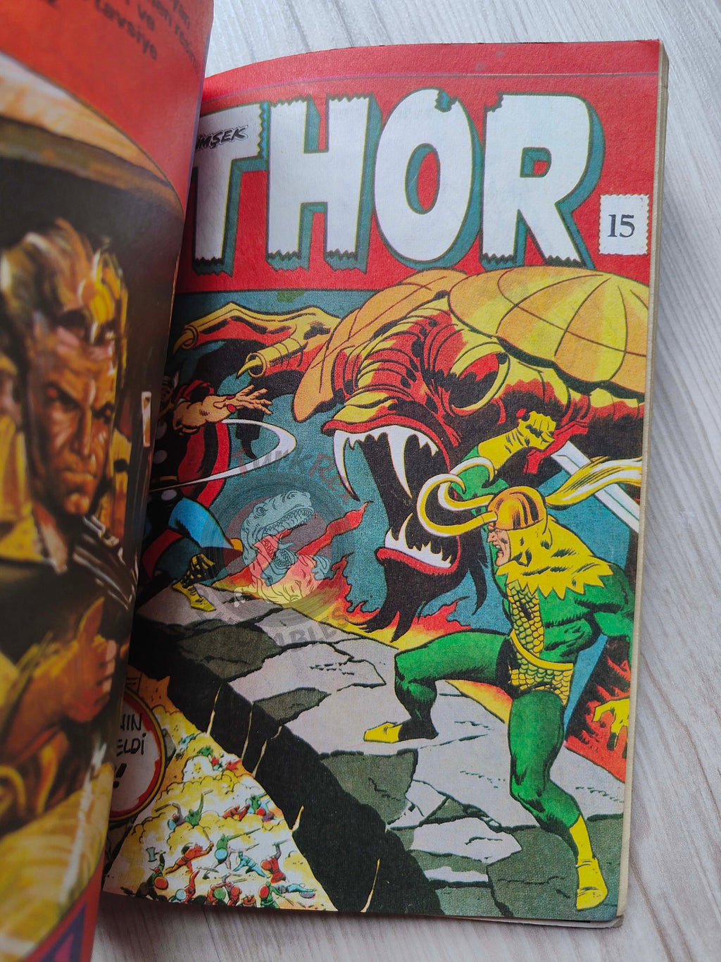 Thor #5 1985 Turkish Comic Turkey The Mighty Thor #197–200 Ragnarok