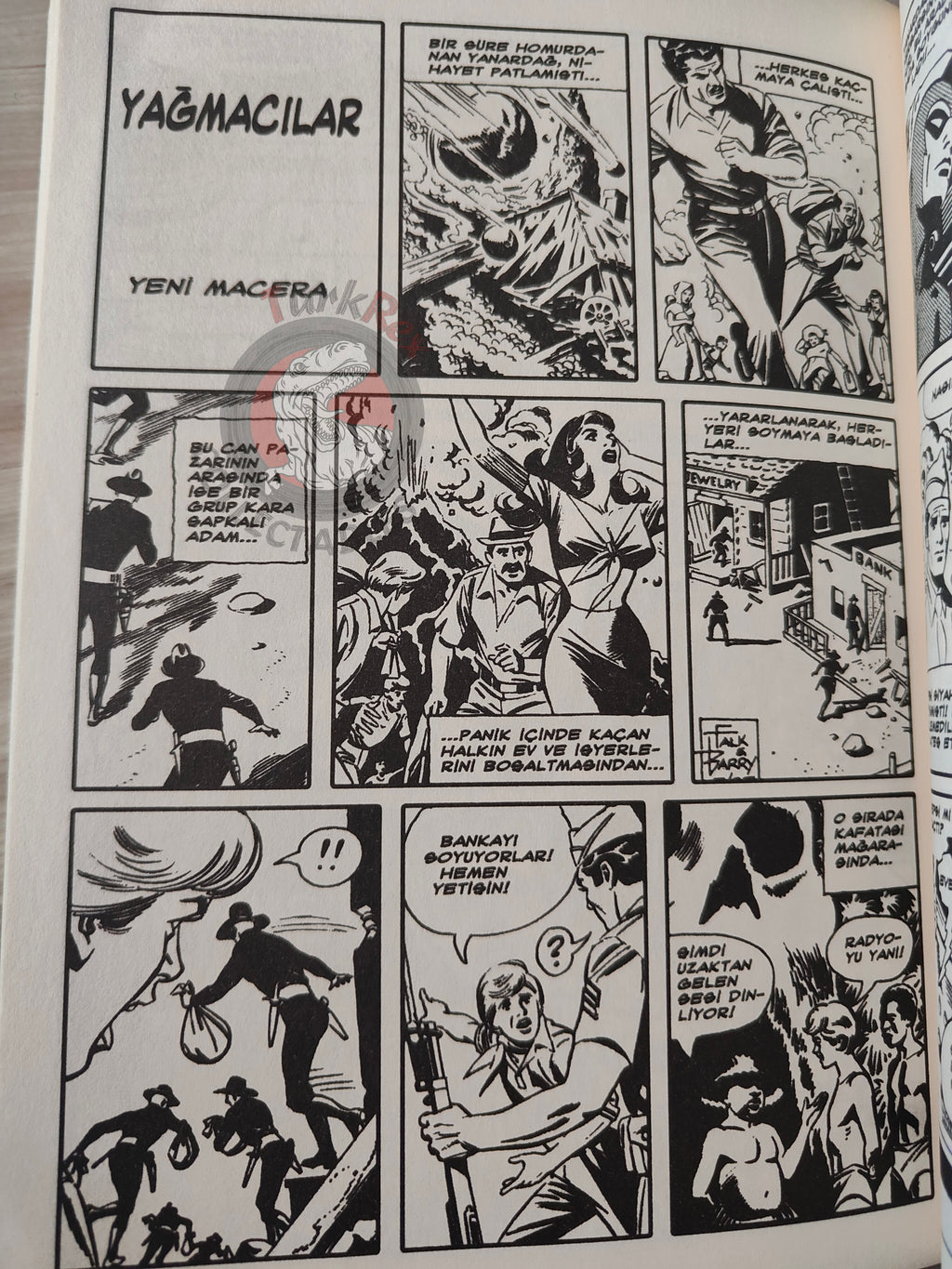 The Phantom Vol #1 2011 Luaga’s Undercover Tour Turkish Comic Turkey