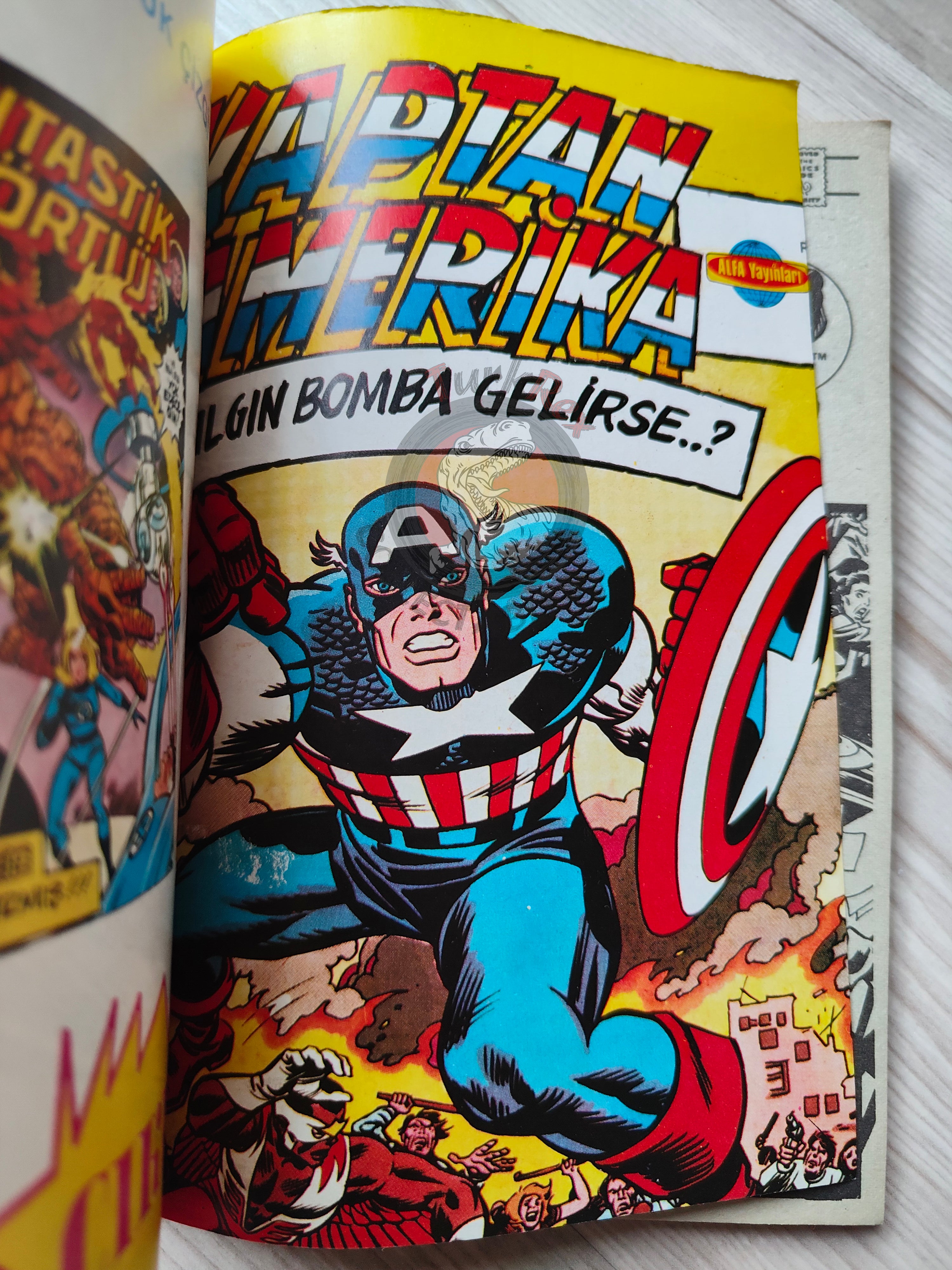 Captain America – Volume 5 1989 Turkish Comic Turkey
