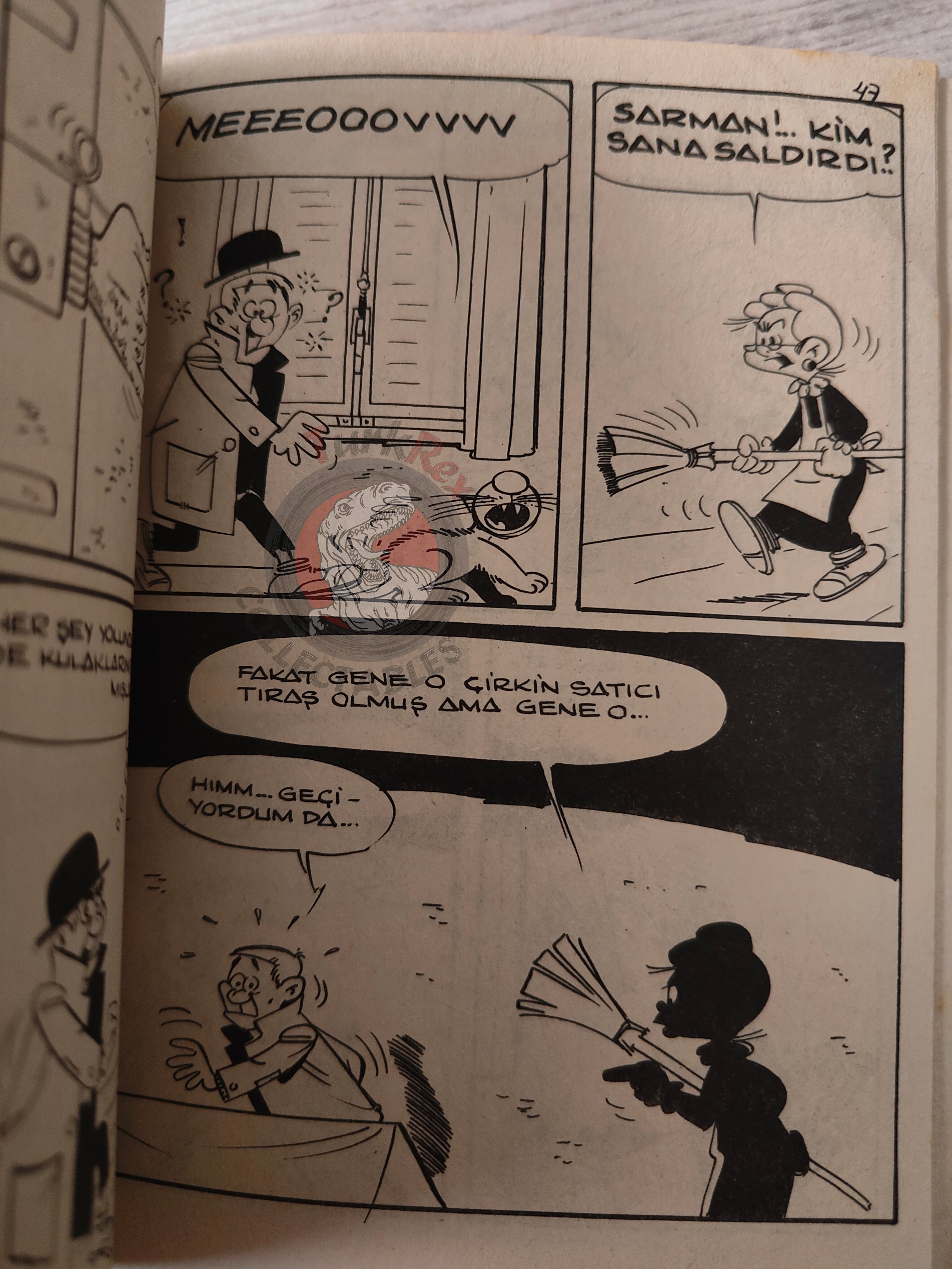 Lucky Luke #9 Le 20e de cavalerie 1972 Turkish Comic Turkey Prudence Petitpas
