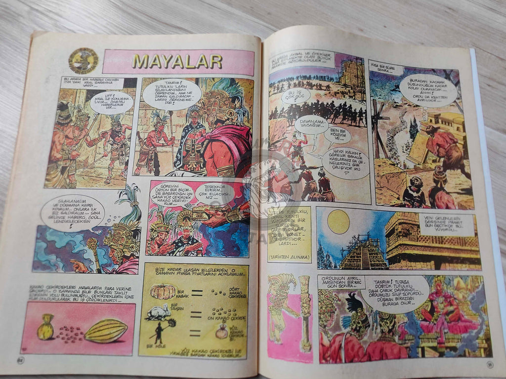 Milliyet Çocuk #23 1979 Turkish Comic Turkey Joyas Literarias Juveniles #85 Emilio Salgari