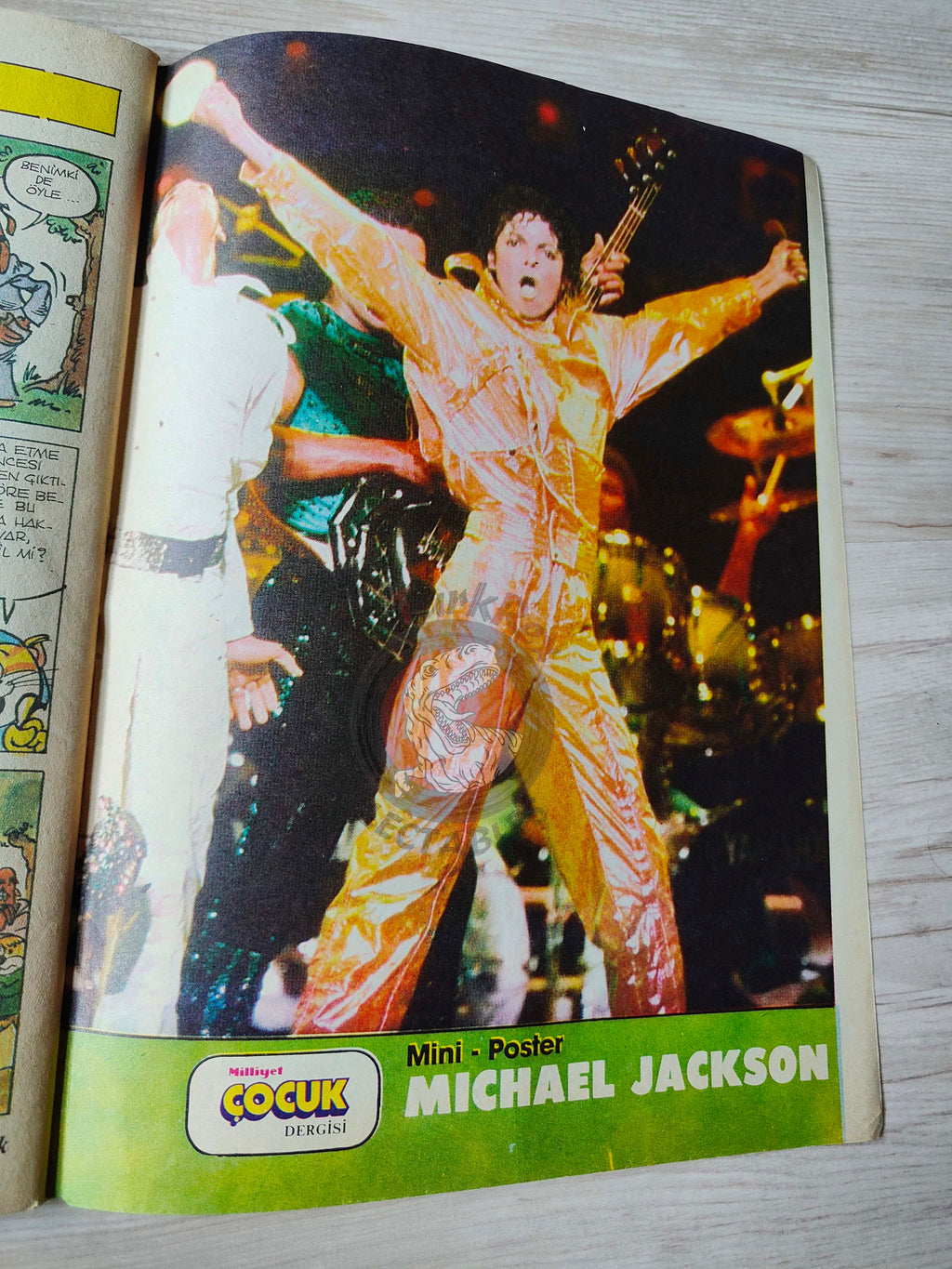 Milliyet Çocuk #49 1984 Turkish Comic Turkey Michael Jackson Lucky Luke Eric Castel Robin Dubois