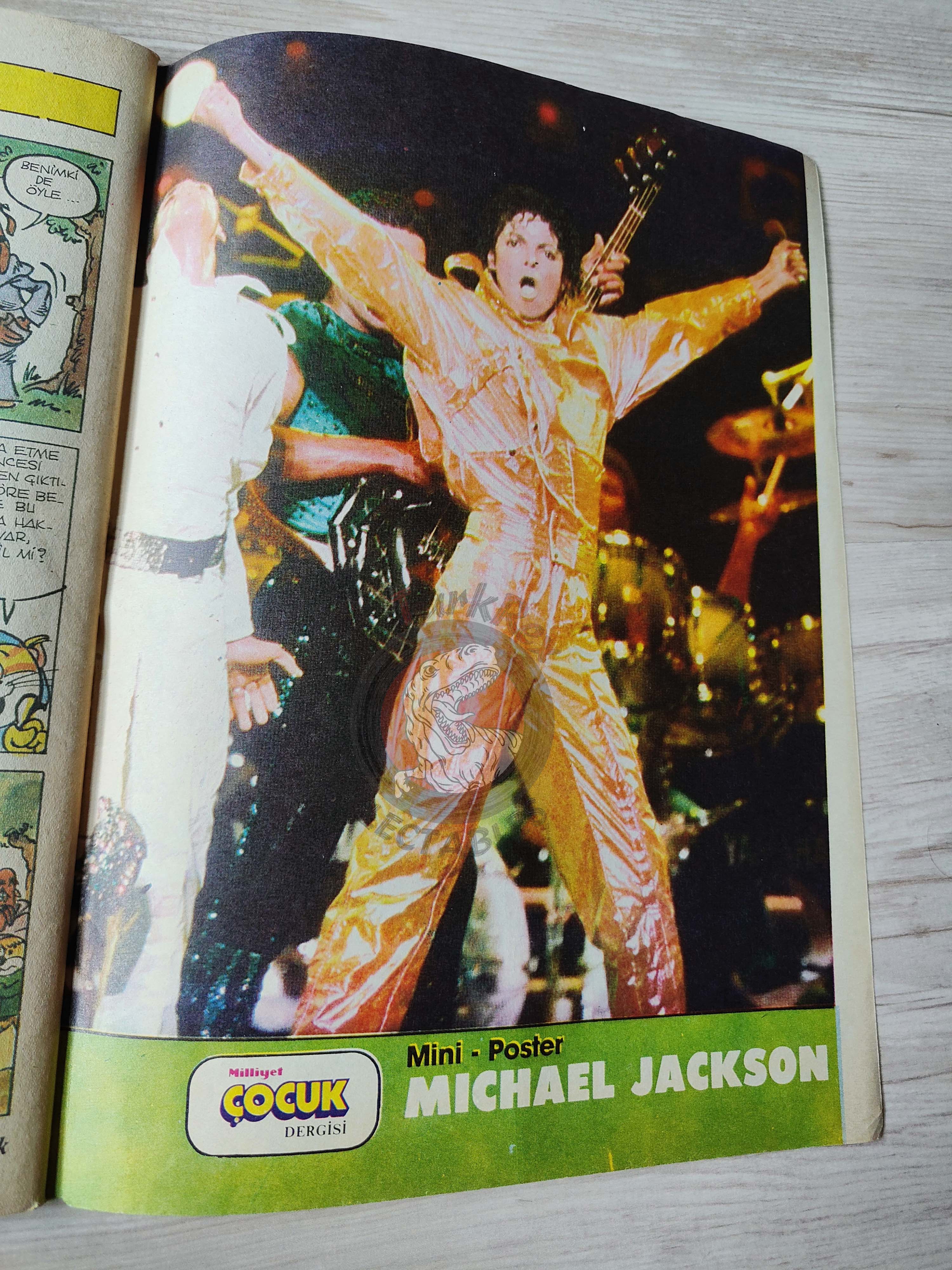 Milliyet Çocuk #49 1984 Turkish Comic Turkey Michael Jackson Lucky Luke Eric Castel Robin Dubois