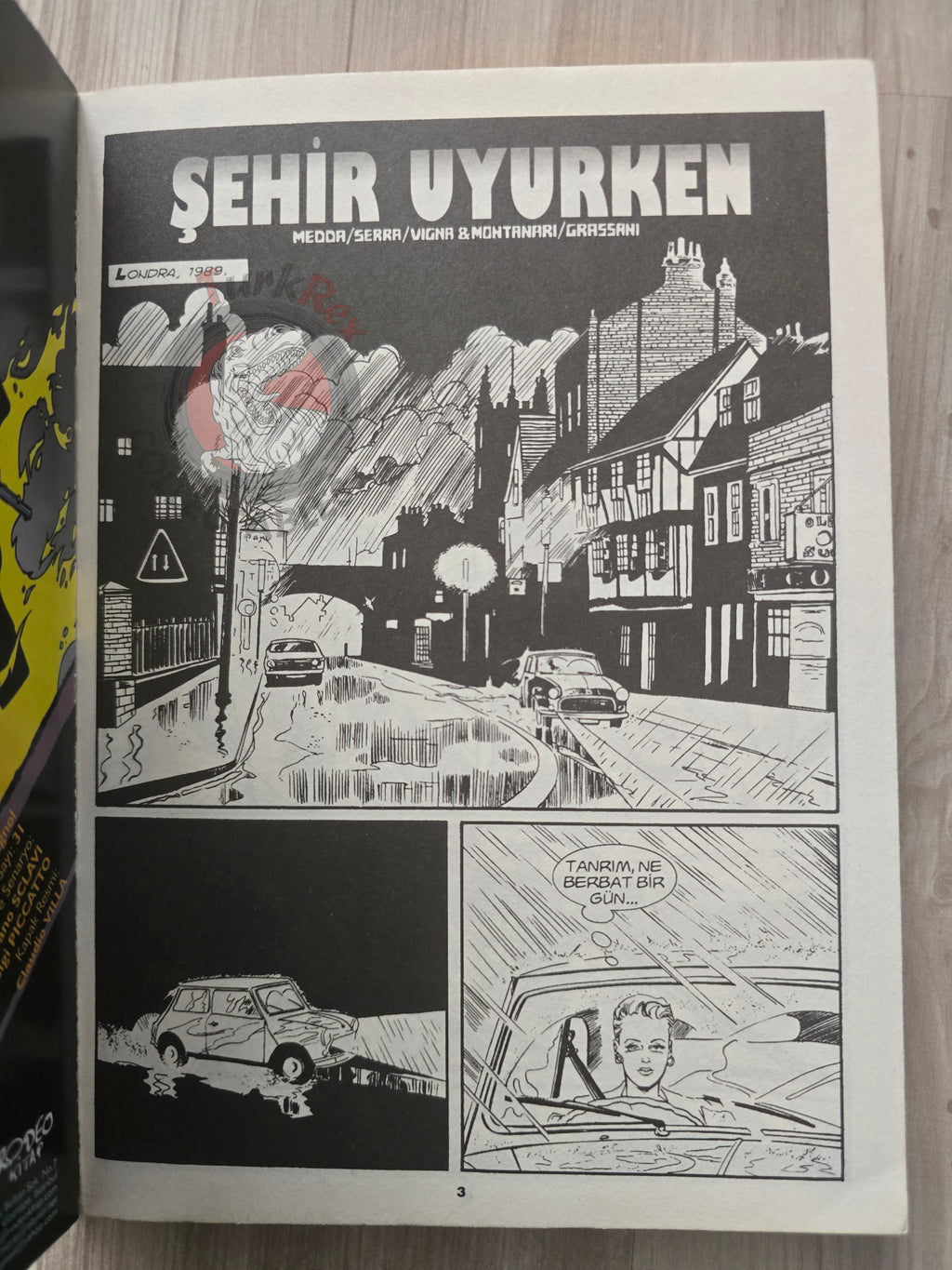 Dylan Dog #8 2004 Turkish Comic Turkey Quando la città dorme #29 #30