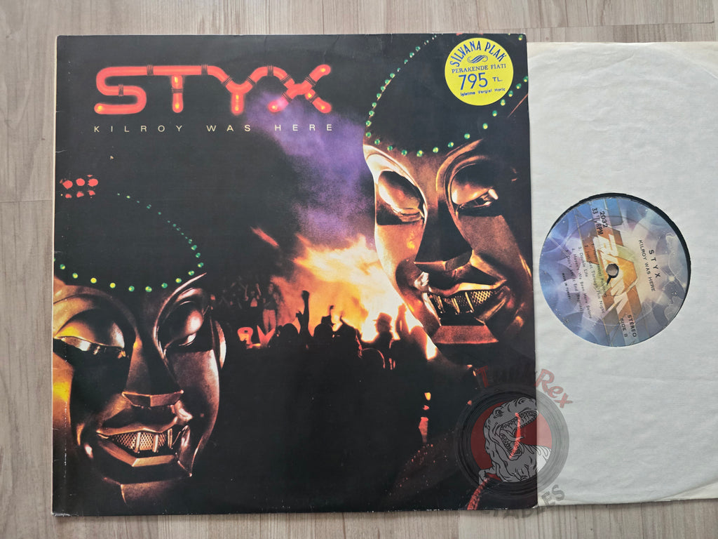 Styx – Kilroy Was Here Turkish Pressing Vinyl Turkey Edition 2