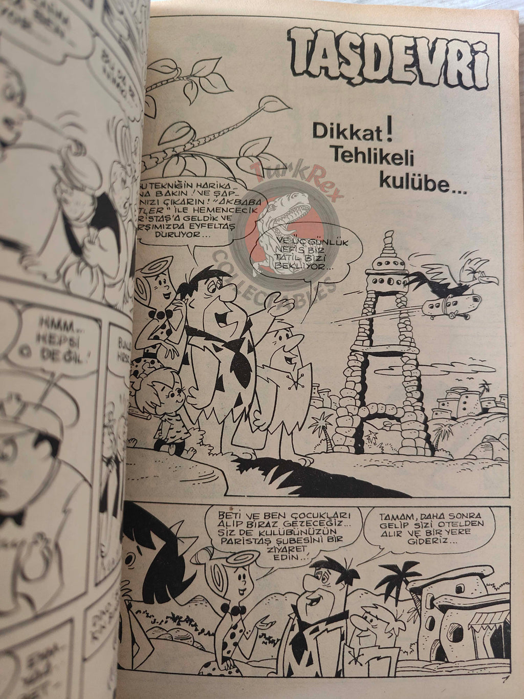 The Flintstones –  Altın Seri #11 80s Turkish Comic Turkey
