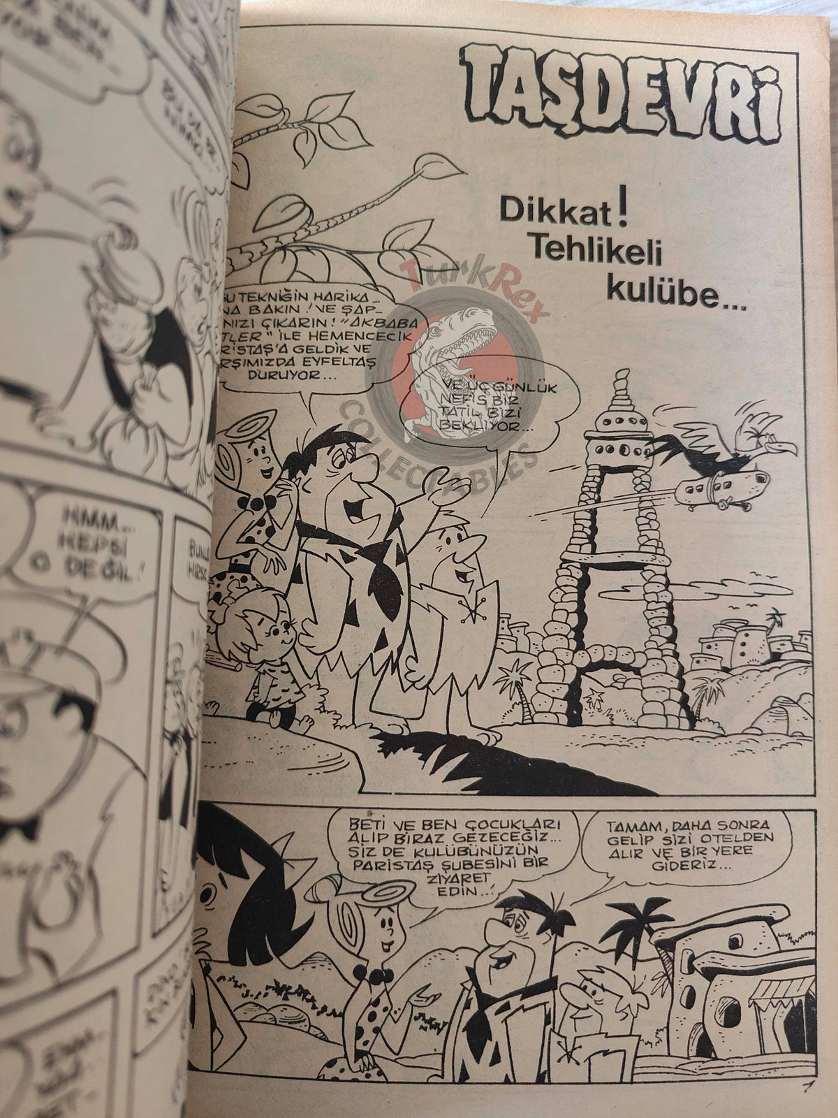 The Flintstones –  Altın Seri #11 80s Turkish Comic Turkey
