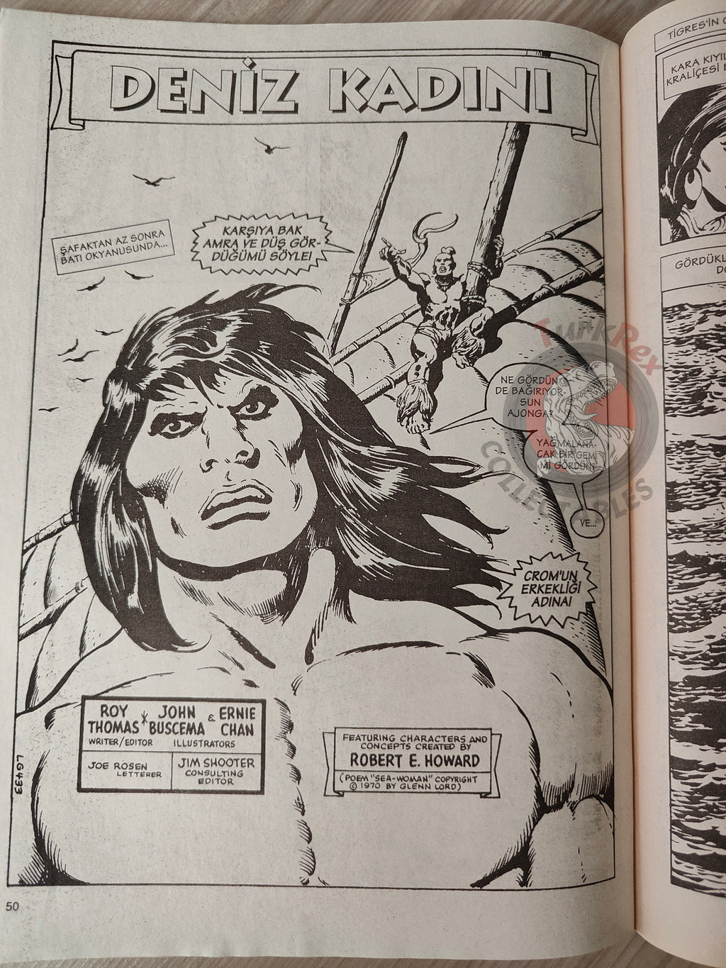 Conan The Barbarian #11 2001 Turkish Comic Turkey #96 #97 #98