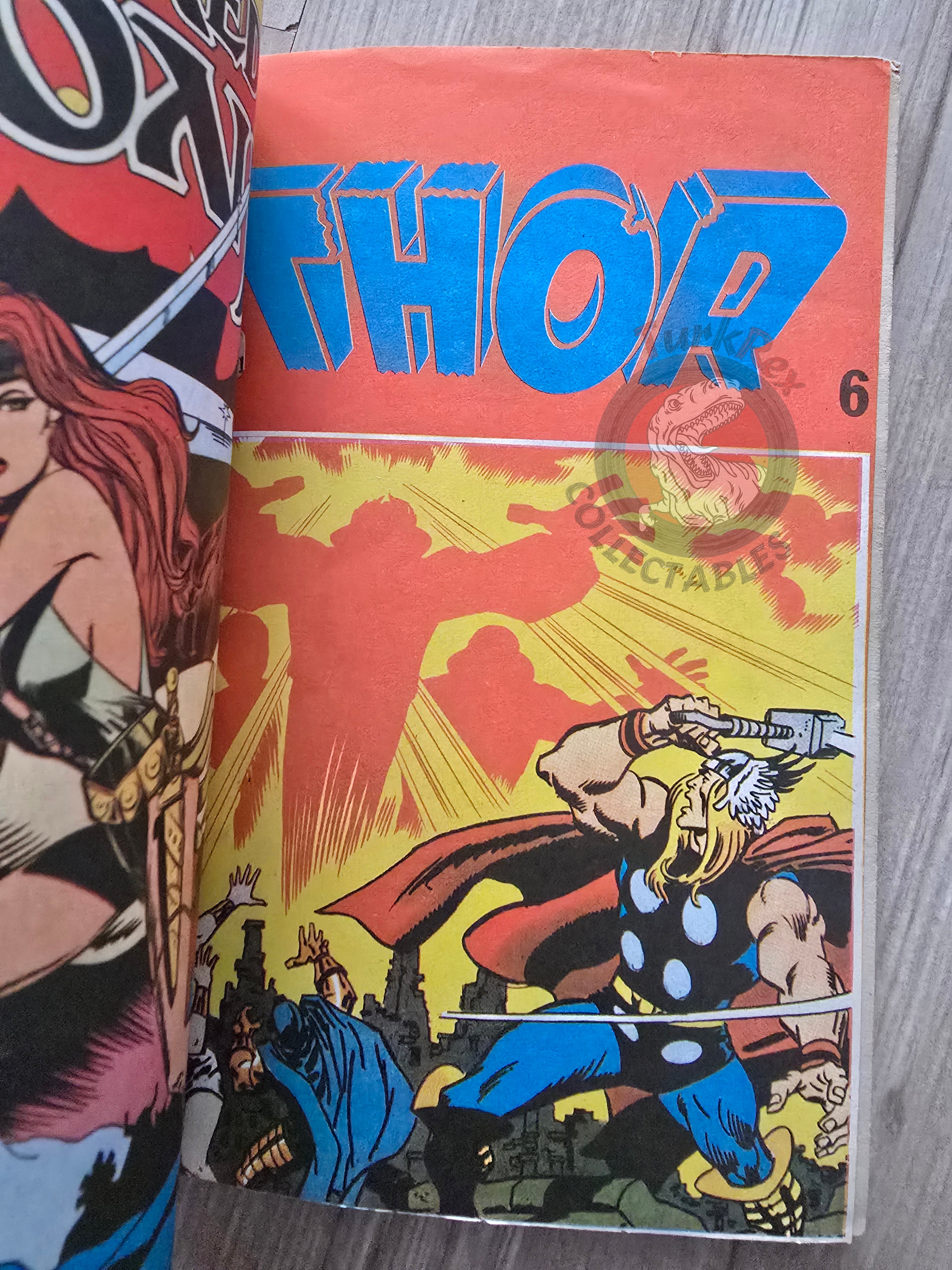 Thor Vol #3 1987 Turkish Comic Turkey The Mighty Thor #197–204 cover #195