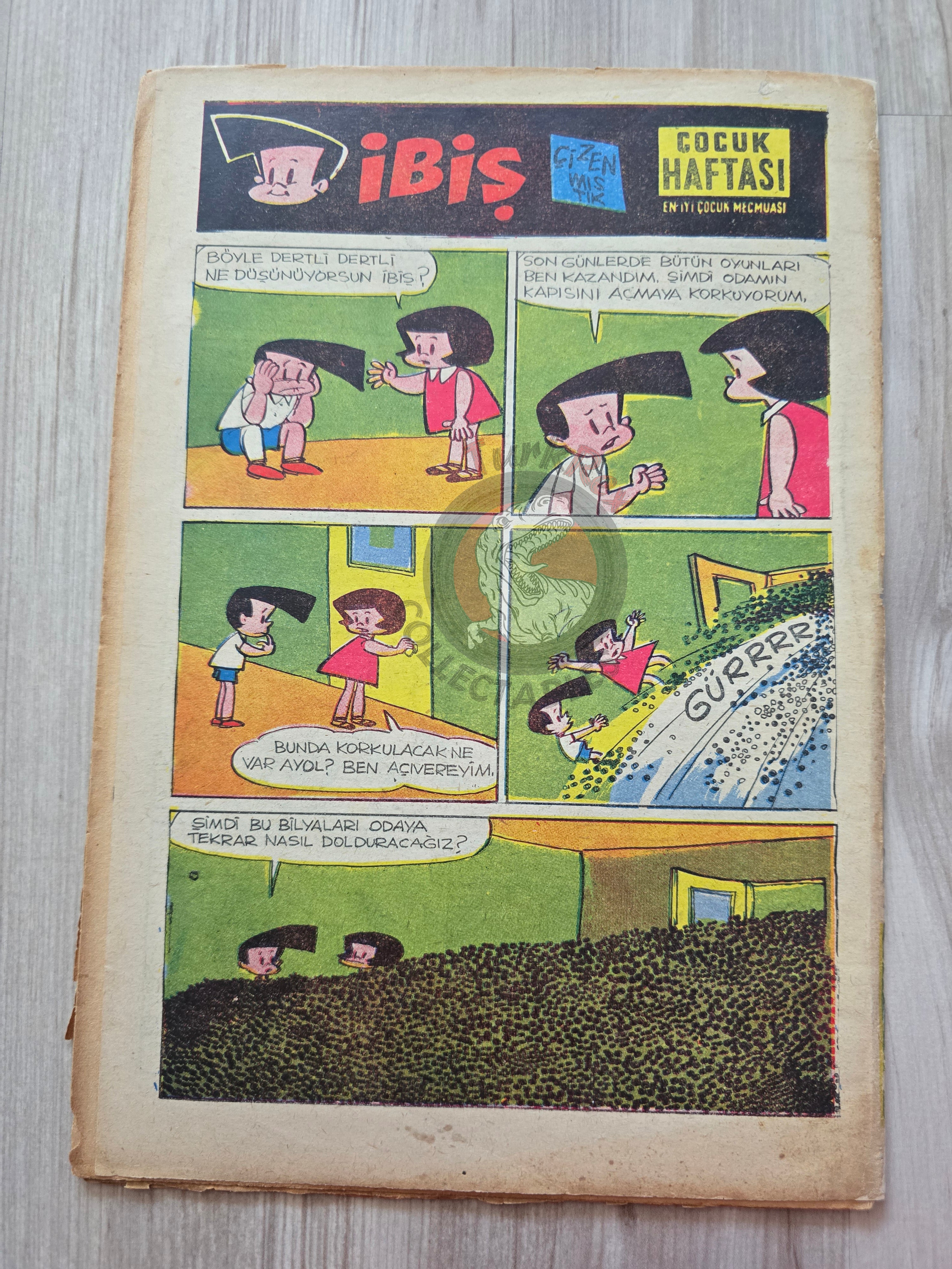 Çocuk Haftası Magazine 1962 Peter Pan Turkish Comic Turkey