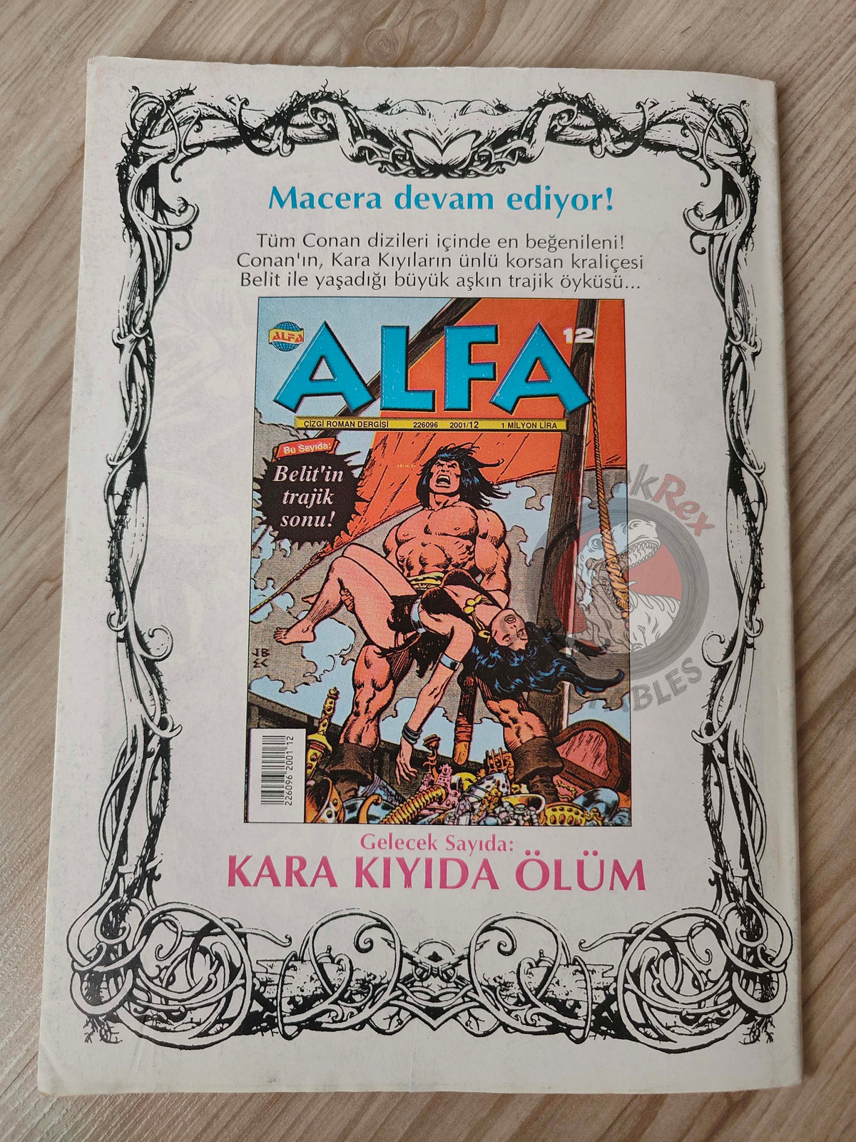 Conan The Barbarian #11 2001 Turkish Comic Turkey #96 #97 #98