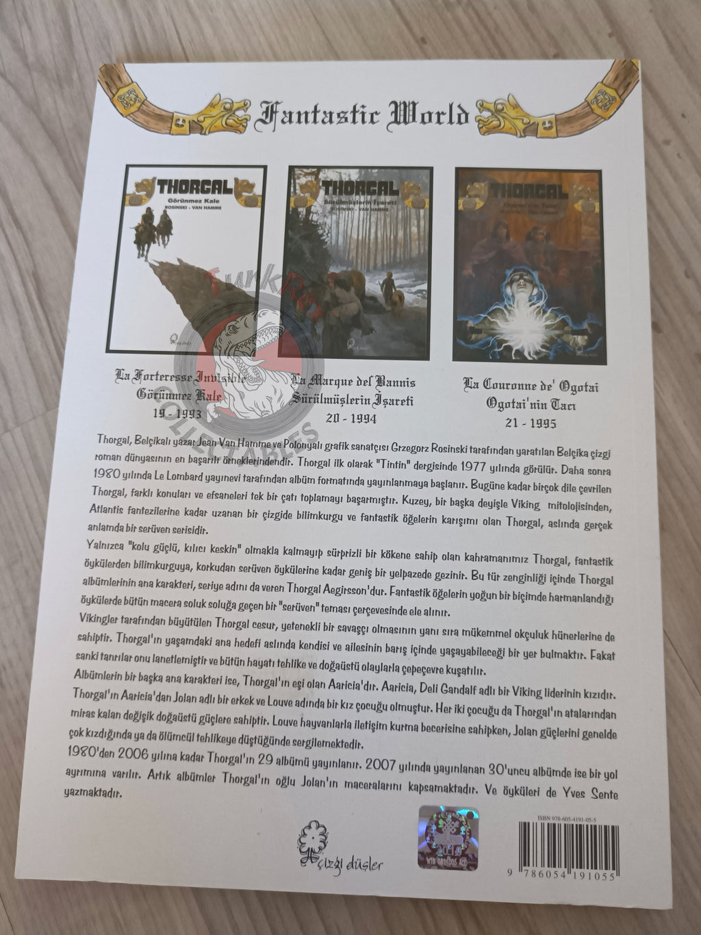 Thorgal Vol #5 La Couronne d'Ogotai Turkish Comic Turkey #19 #20 #21