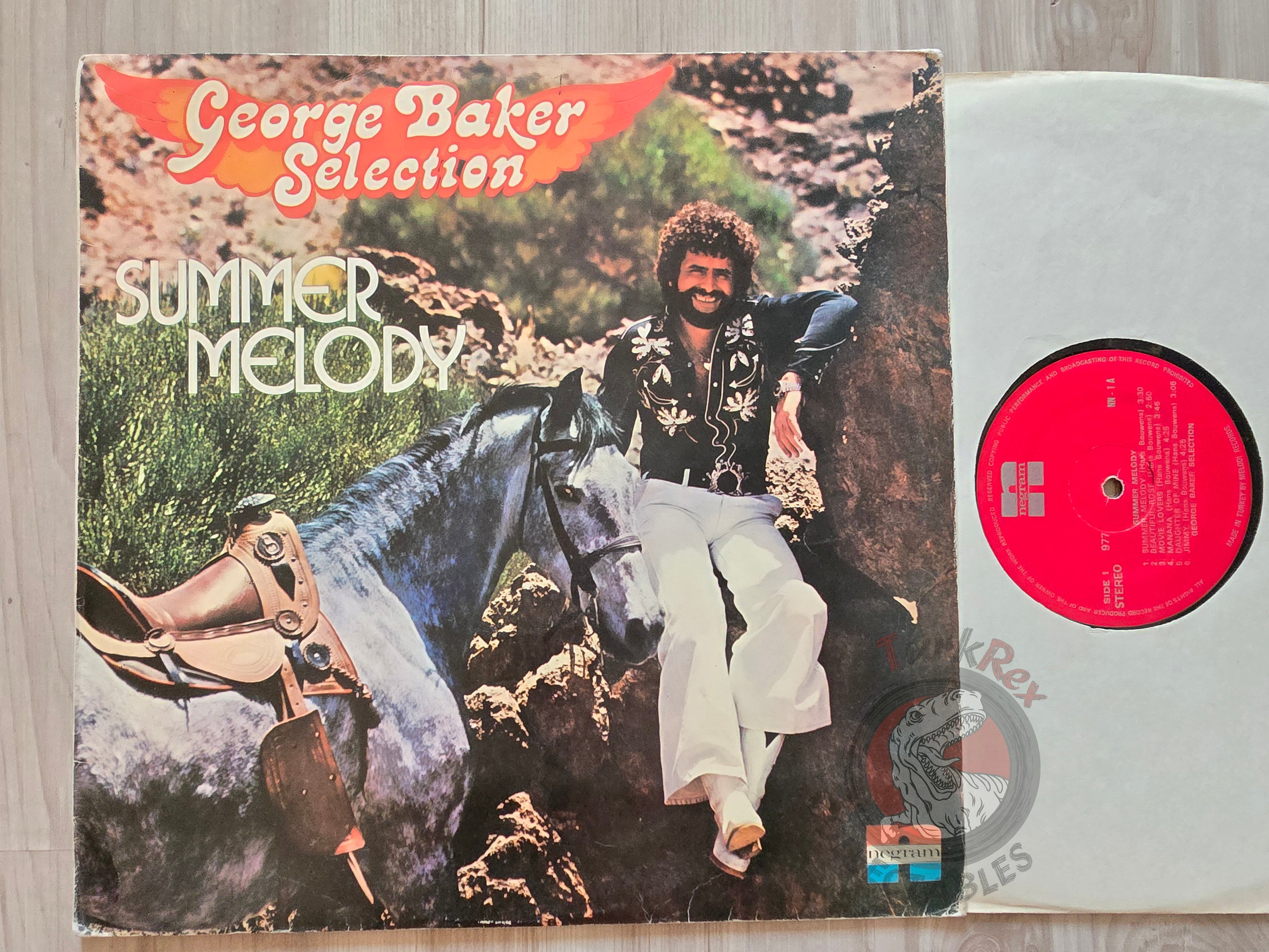 George Baker Selection – Summer Melody Turkish Pressing Vinyl Turkey Edition
