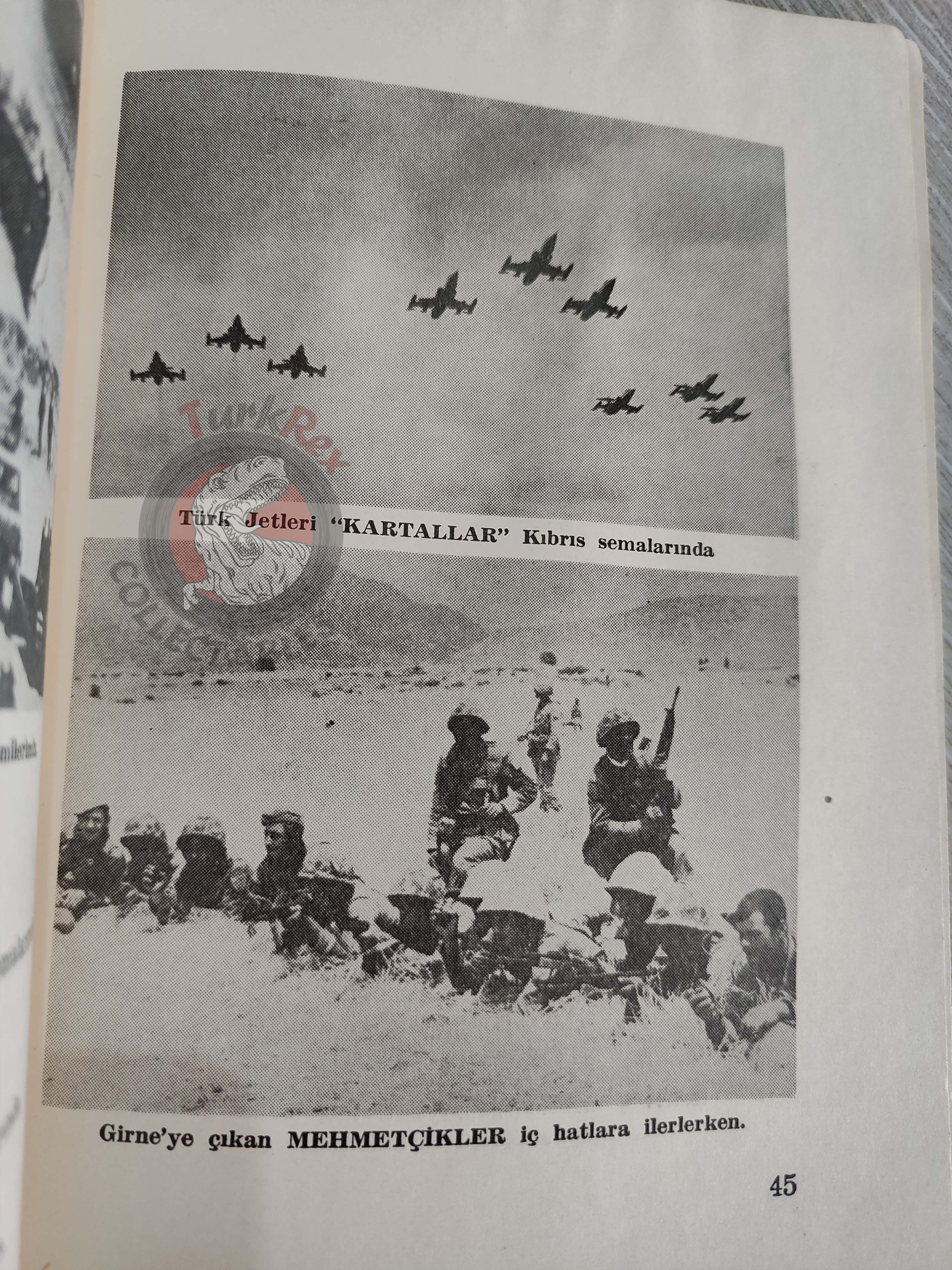 Mehmetçik in Cyprus: The Story of a Victory 1974 1st Turkish Book Turkey Cypriot