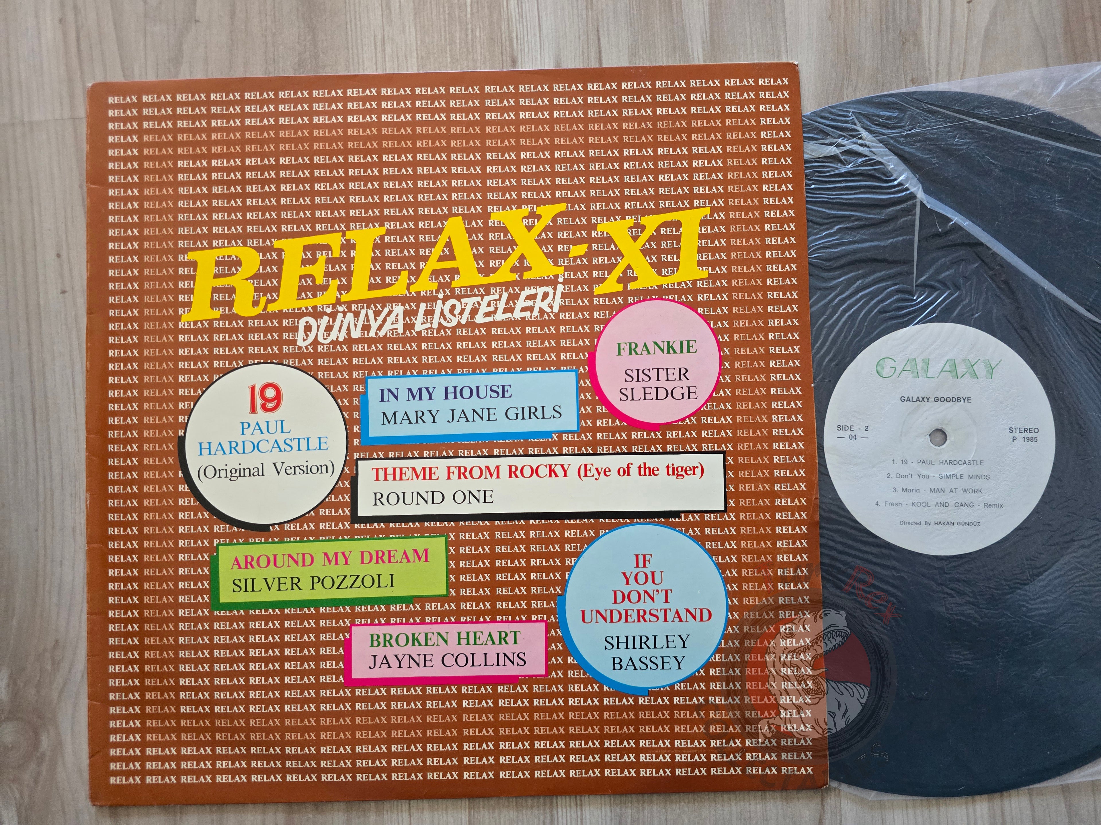 Various – Relax XI Turkish Pressing Vinyl Turkey Edition