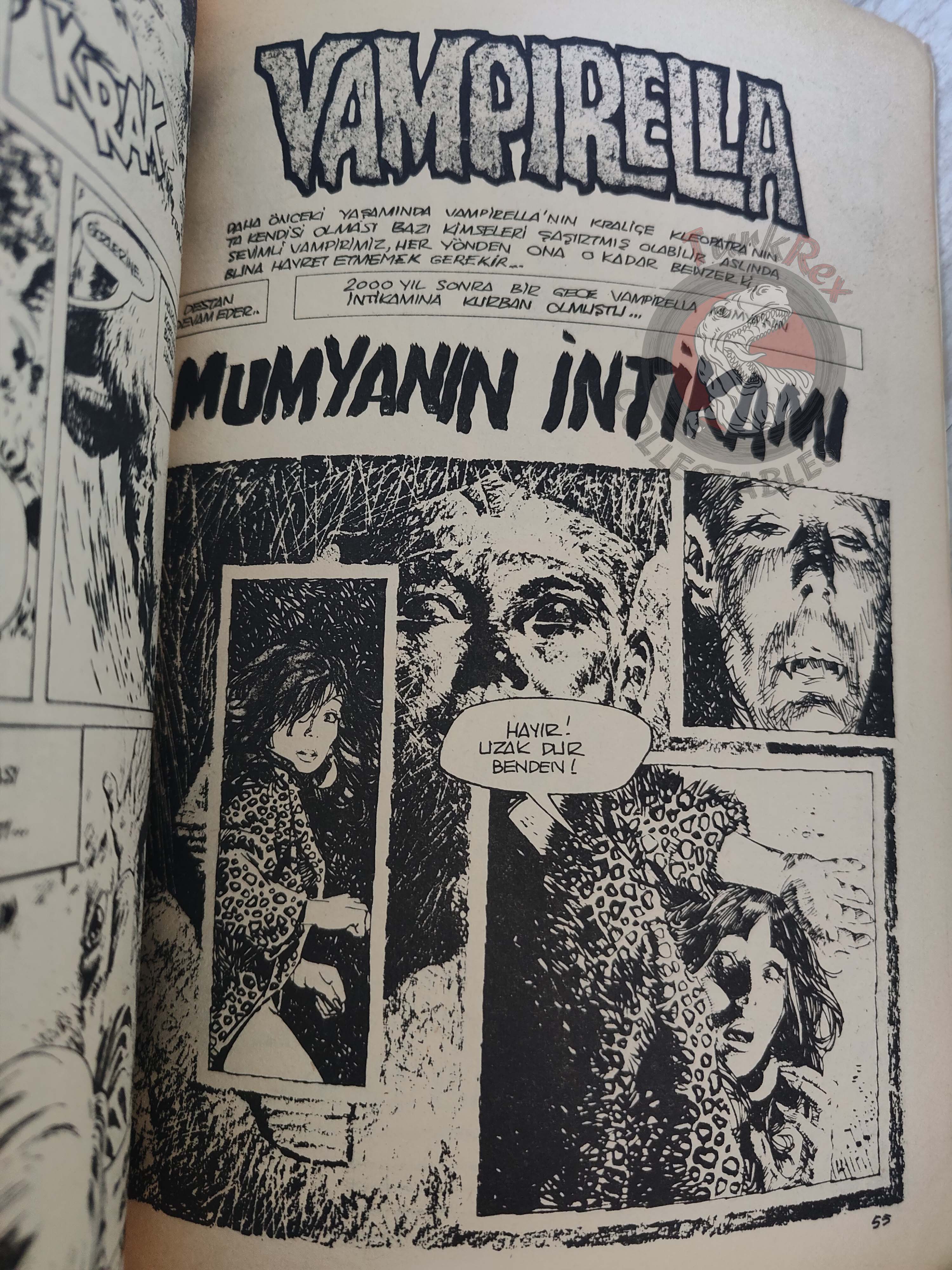 Korku March 1975 Turkish Comic Turkey Vampirella #32 Warren Creepy Eerie