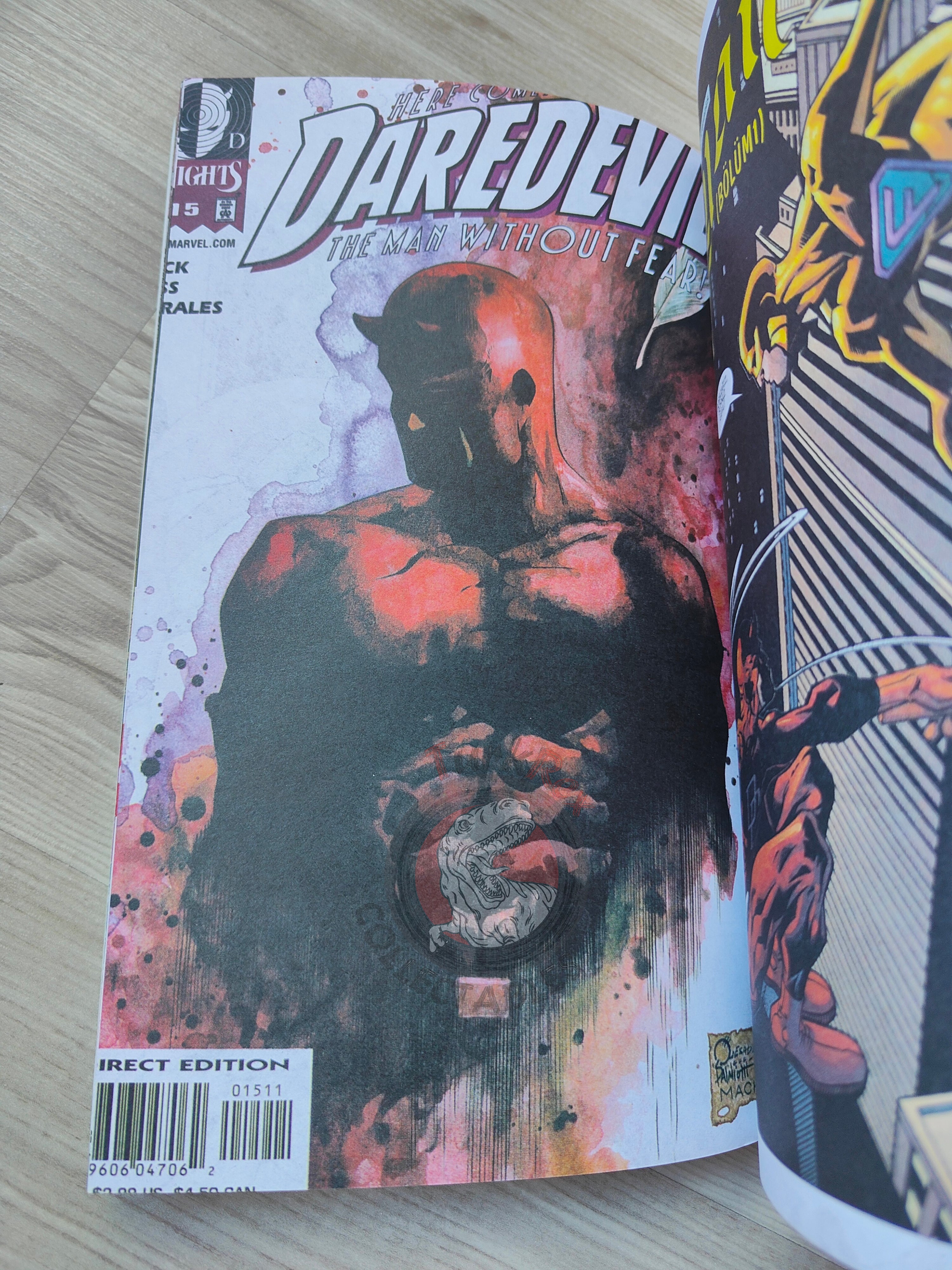 Daredevil Volume #3 Turkish Comic Turkey Marvel Knights #13–19