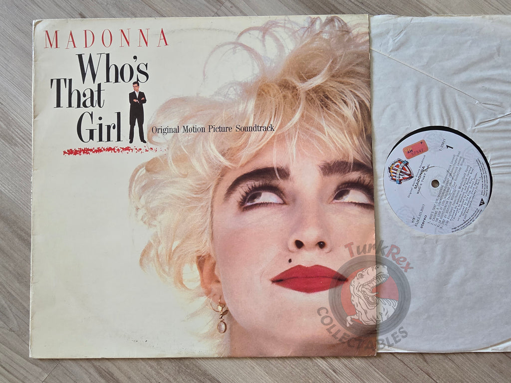Madonna – Who's That Girl OST Turkish Pressing Vinyl Turkey Edition