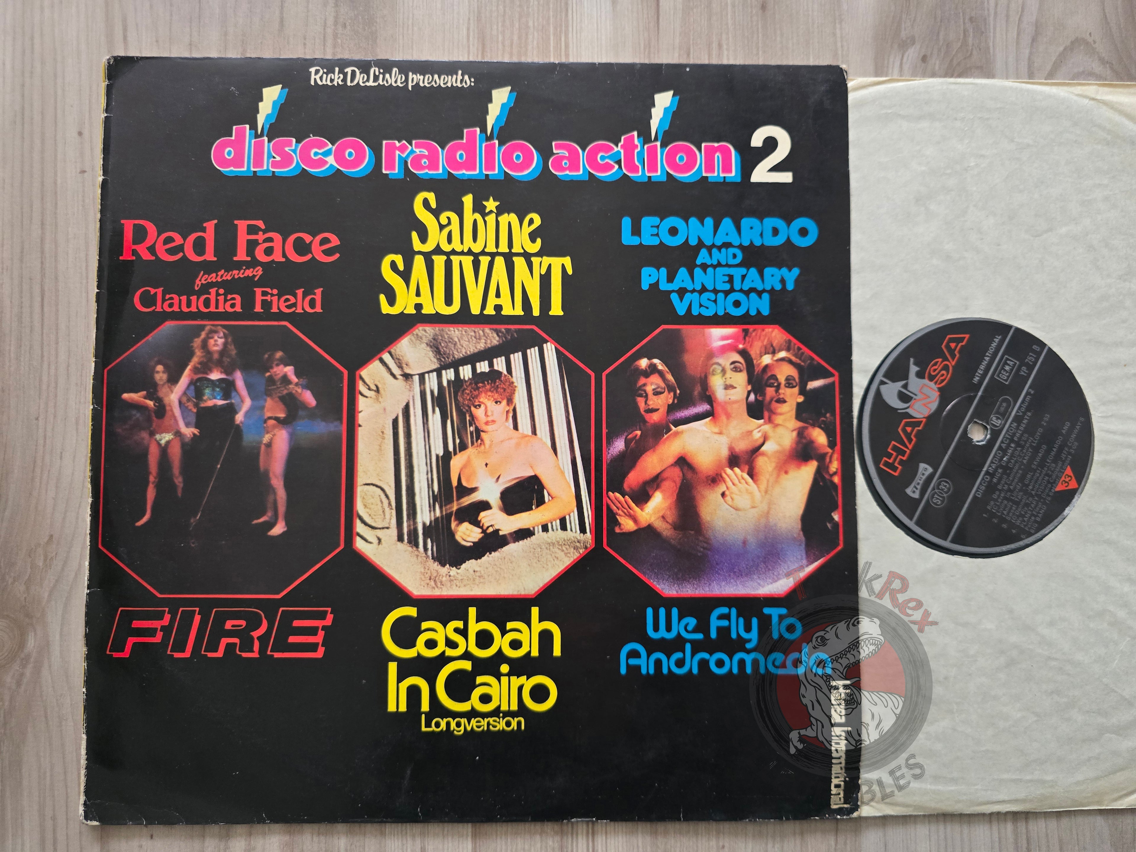 Various – Rick DeLisle Presents: Disco Radio Action 2 Turkish Pressing Vinyl Turkey Edition