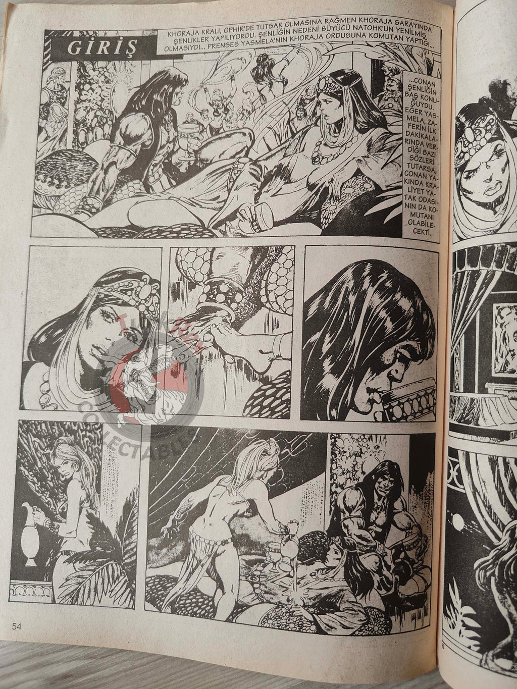 Conan #2 The Savage Sword of Conan #2 #3 Turkish Comic Turkey