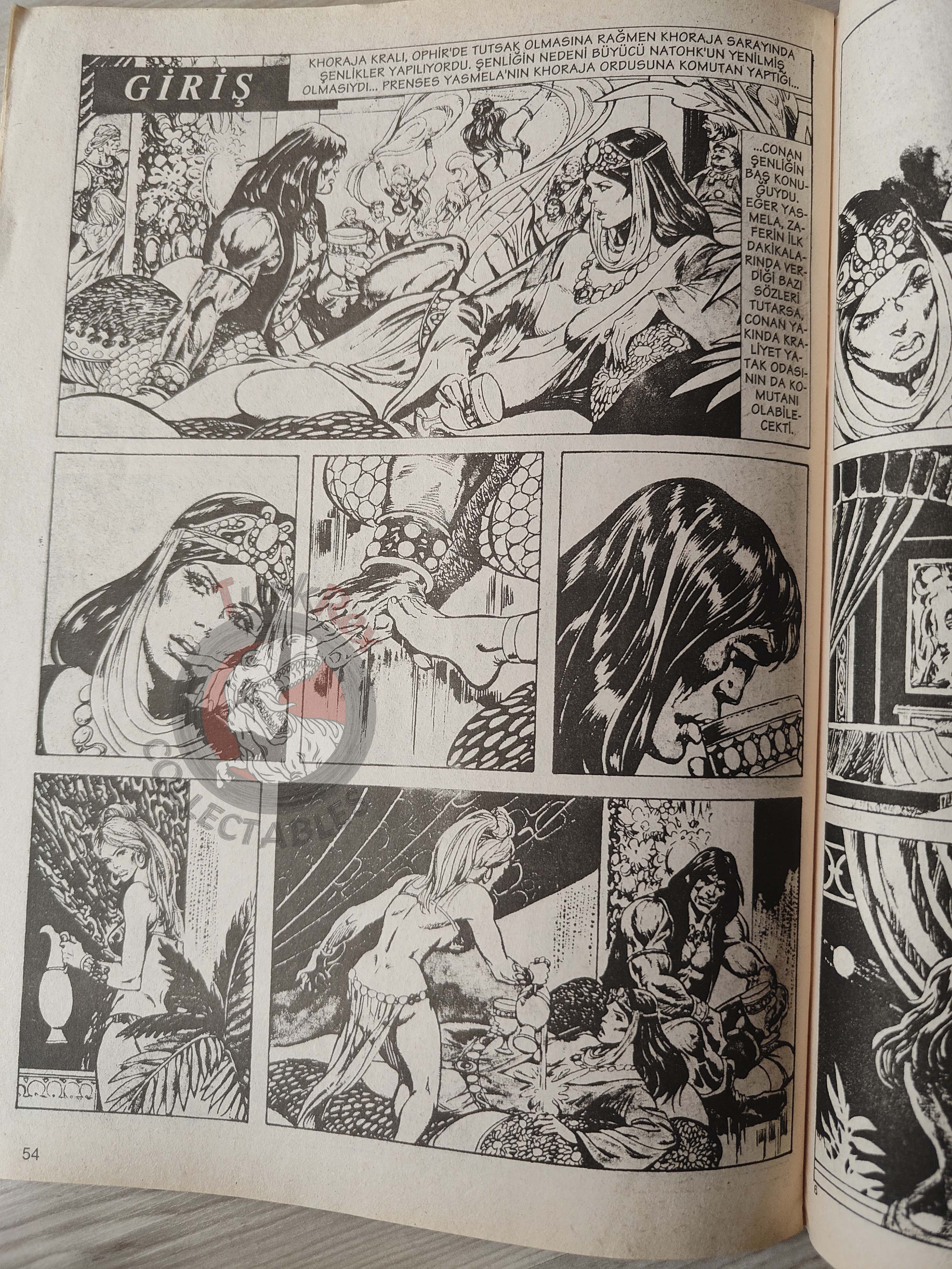 Conan #2 The Savage Sword of Conan #2 #3 Turkish Comic Turkey