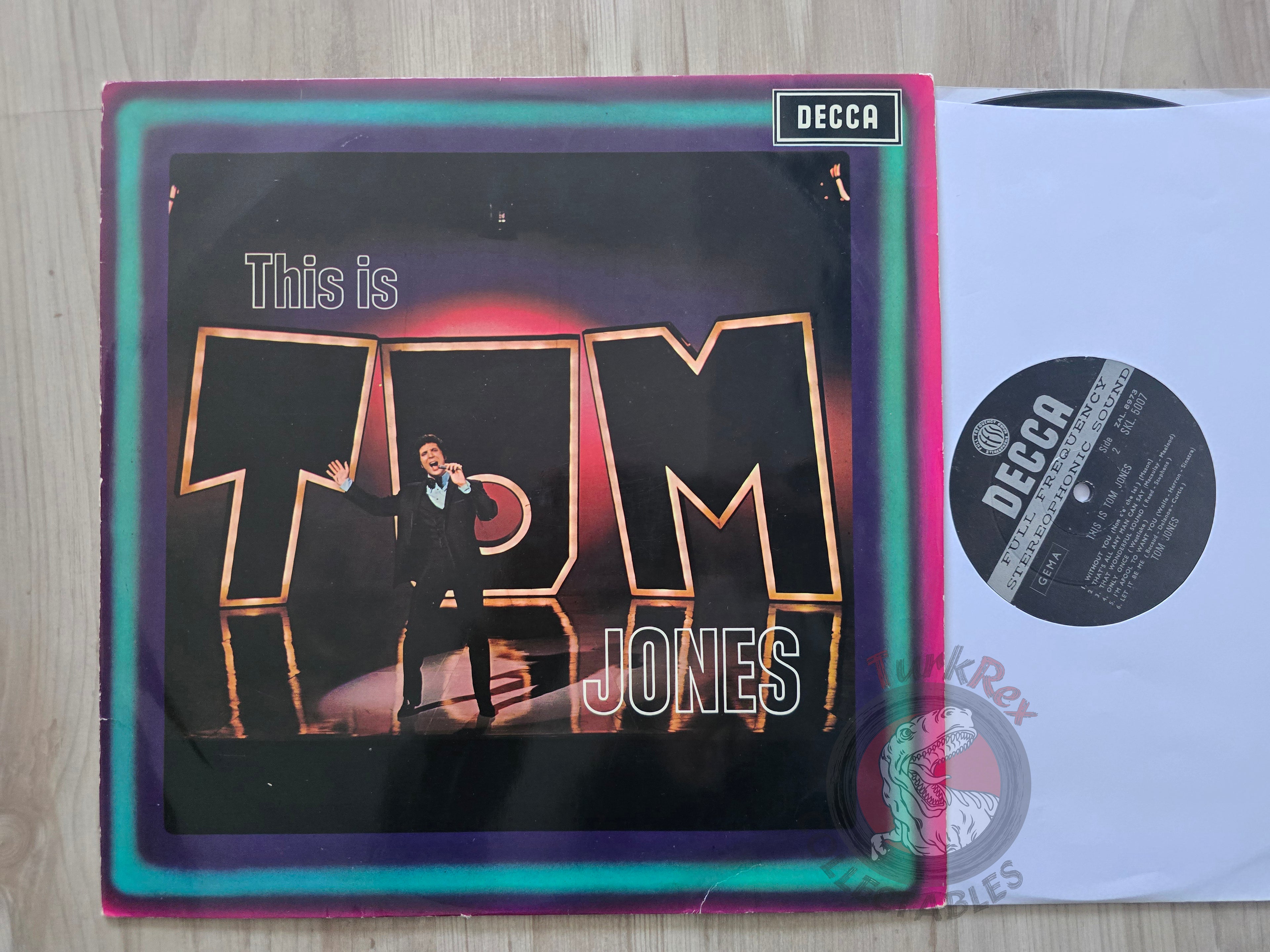 Tom Jones – This Is Tom Jones Turkish Pressing Vinyl Turkey Edition
