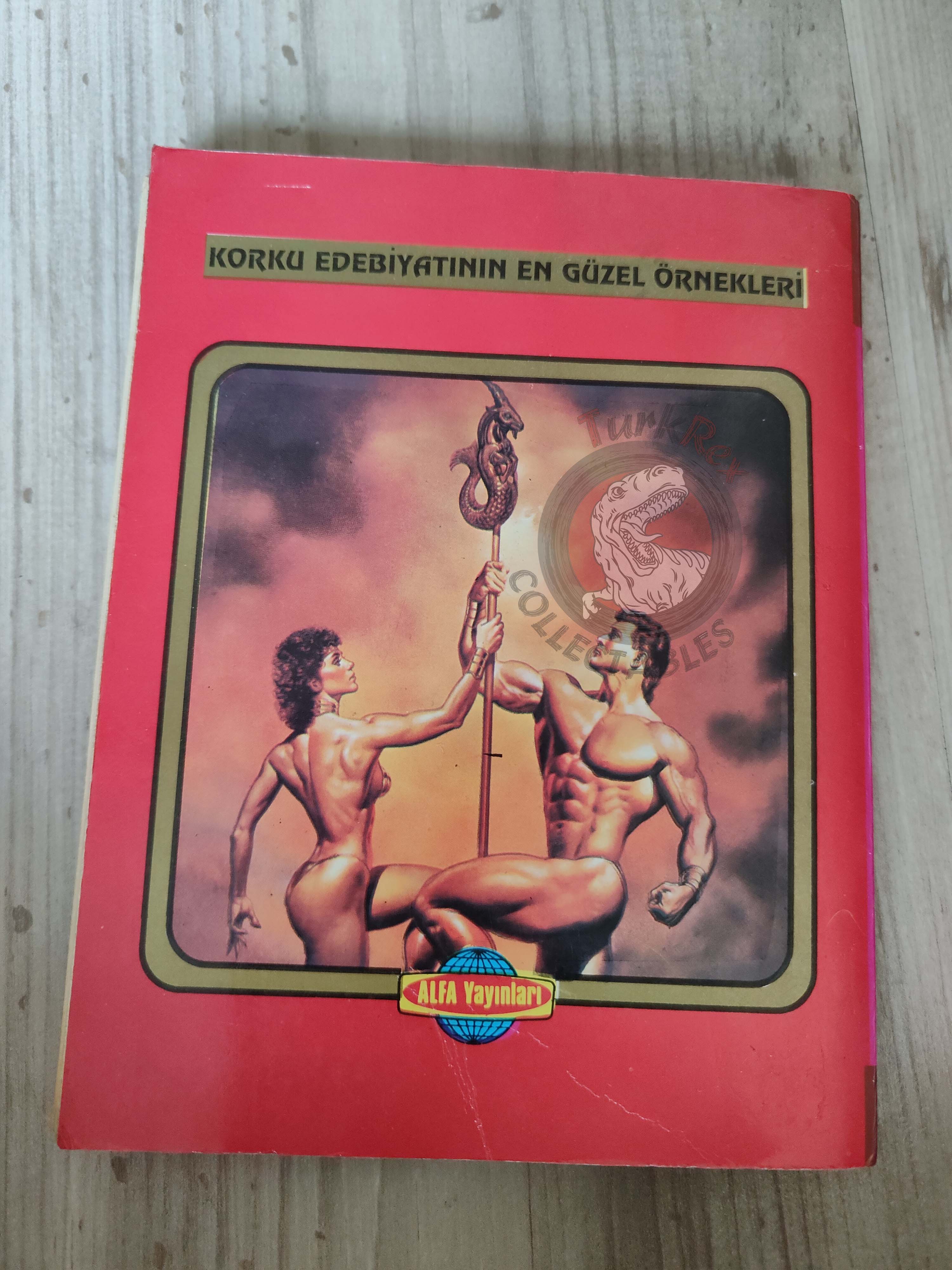 Süper Korku Altın Seri #3 1987 Turkish Comic Turkey Warren Creepy Eerie  Boris Vallejo