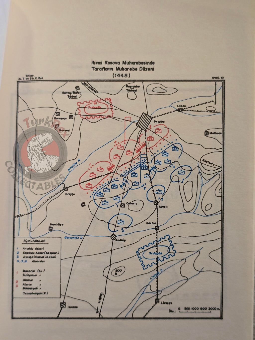 The Battles of Varna and Second Kosovo 1986 Turkish Book Military Ottoman Empire Maps Murad II