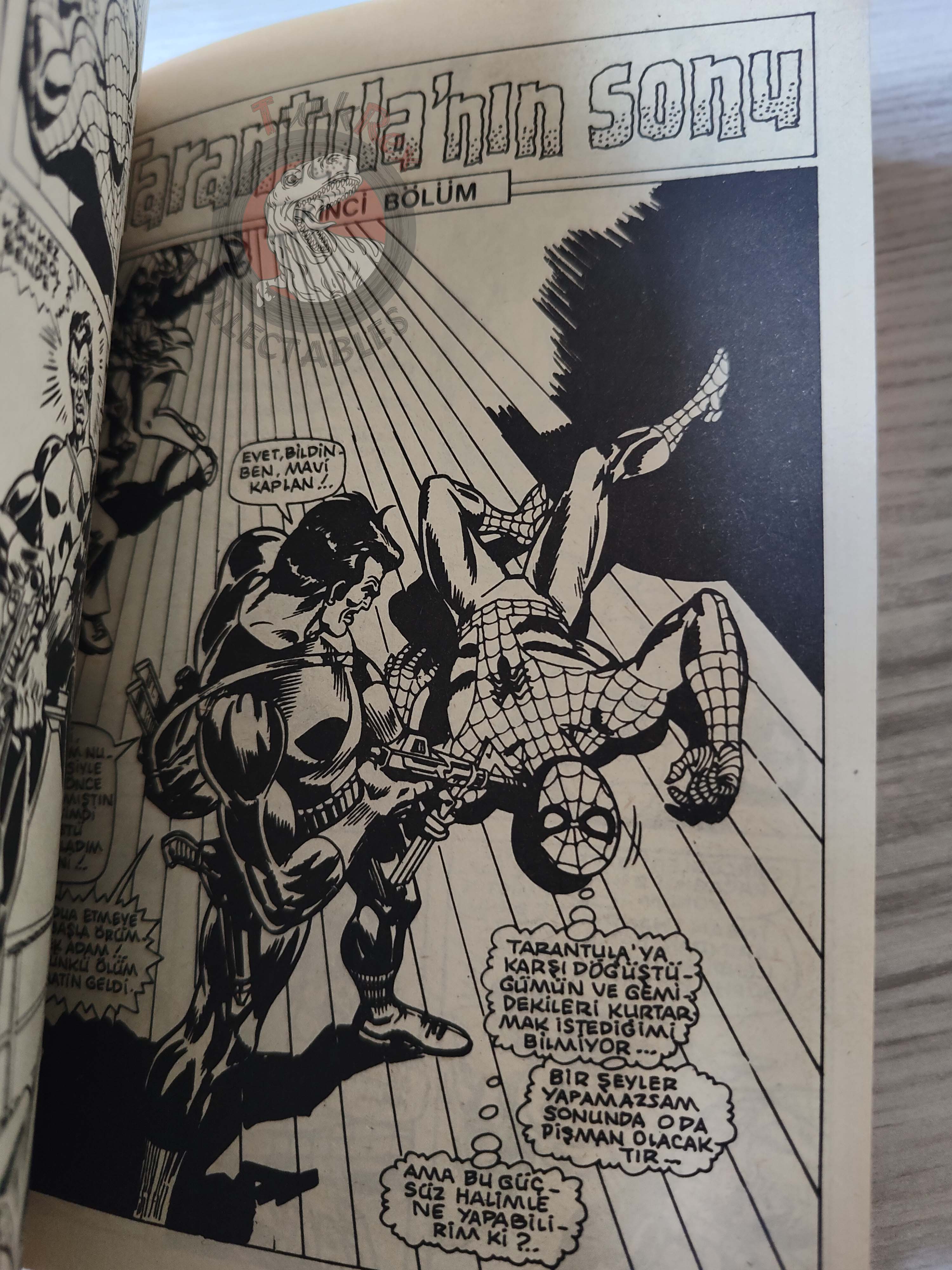 Spider-Man Vol #8 1988 Turkish Comic Turkey Spectacular #52 #38 #39 #40 Sub-Mariner #1