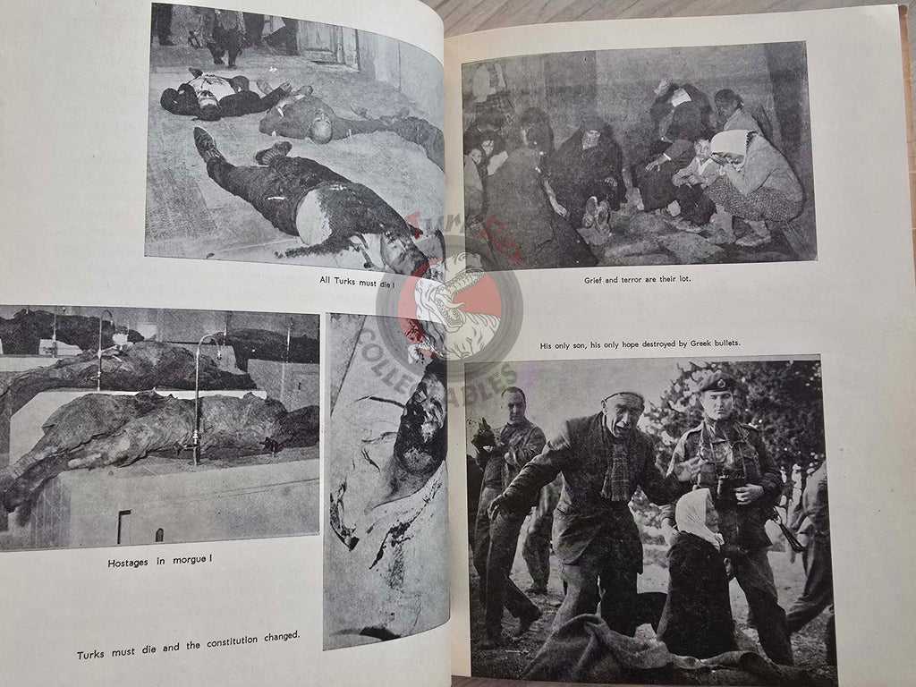 Cyprus: Past / Present / Future 1964 1st English Book Turkey with map and photos
