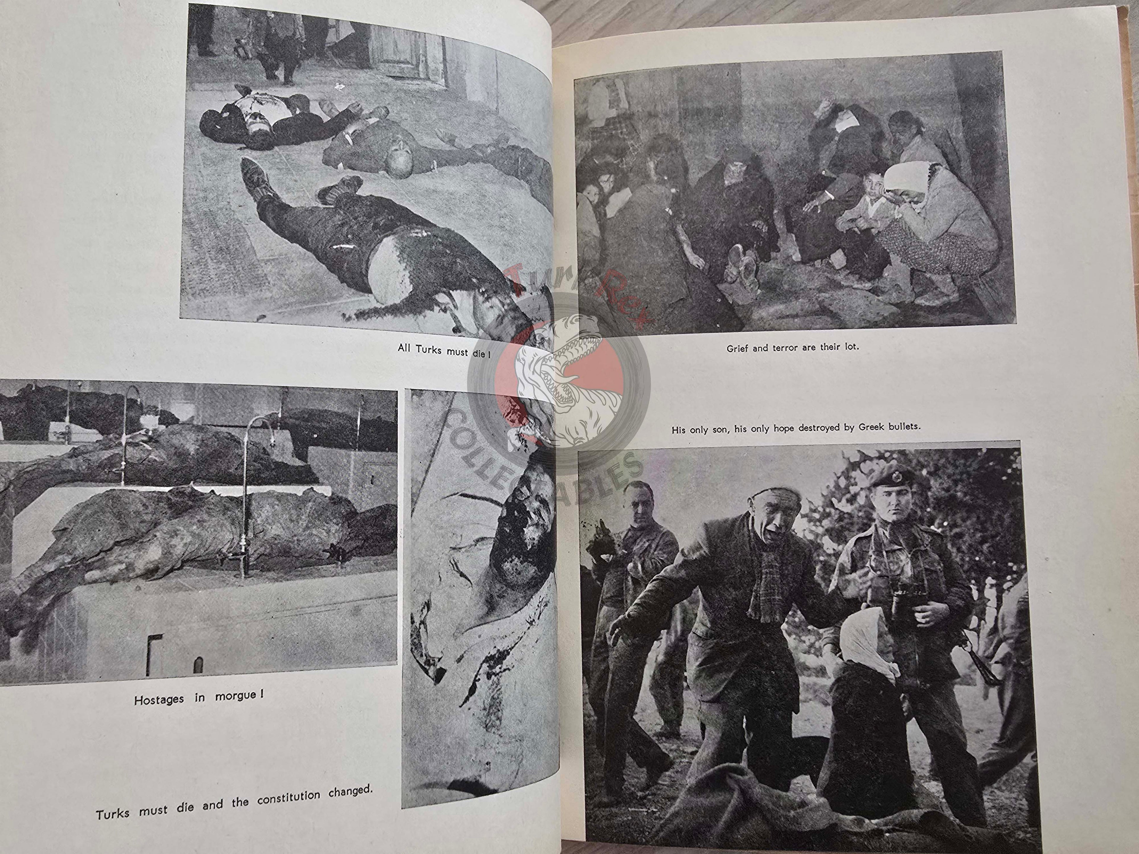 Cyprus: Past / Present / Future 1964 1st English Book Turkey with map and photos