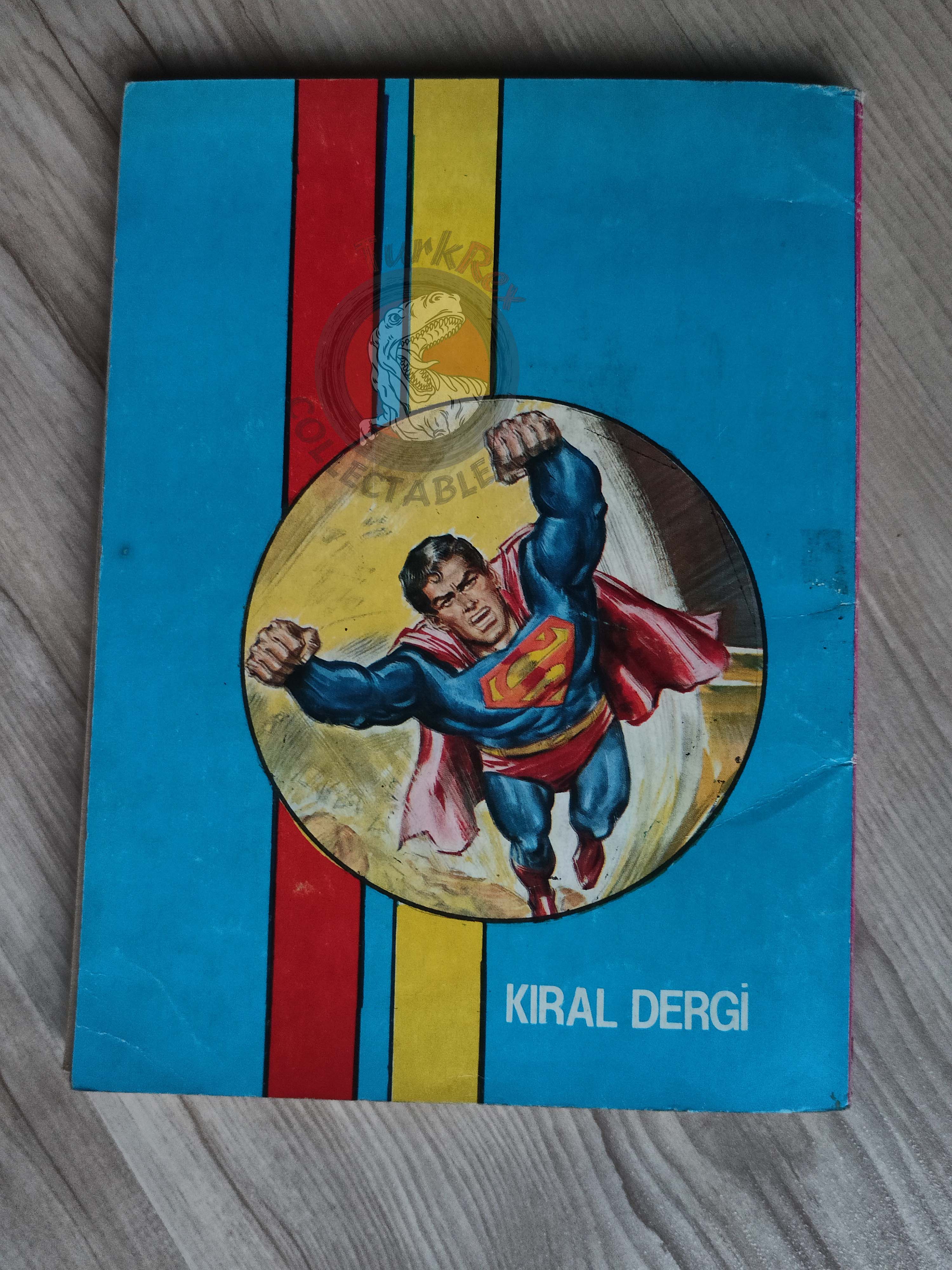 Superman Vol #50 1993 Turkish Comic Turkey #330 Superboy Action Comics #449