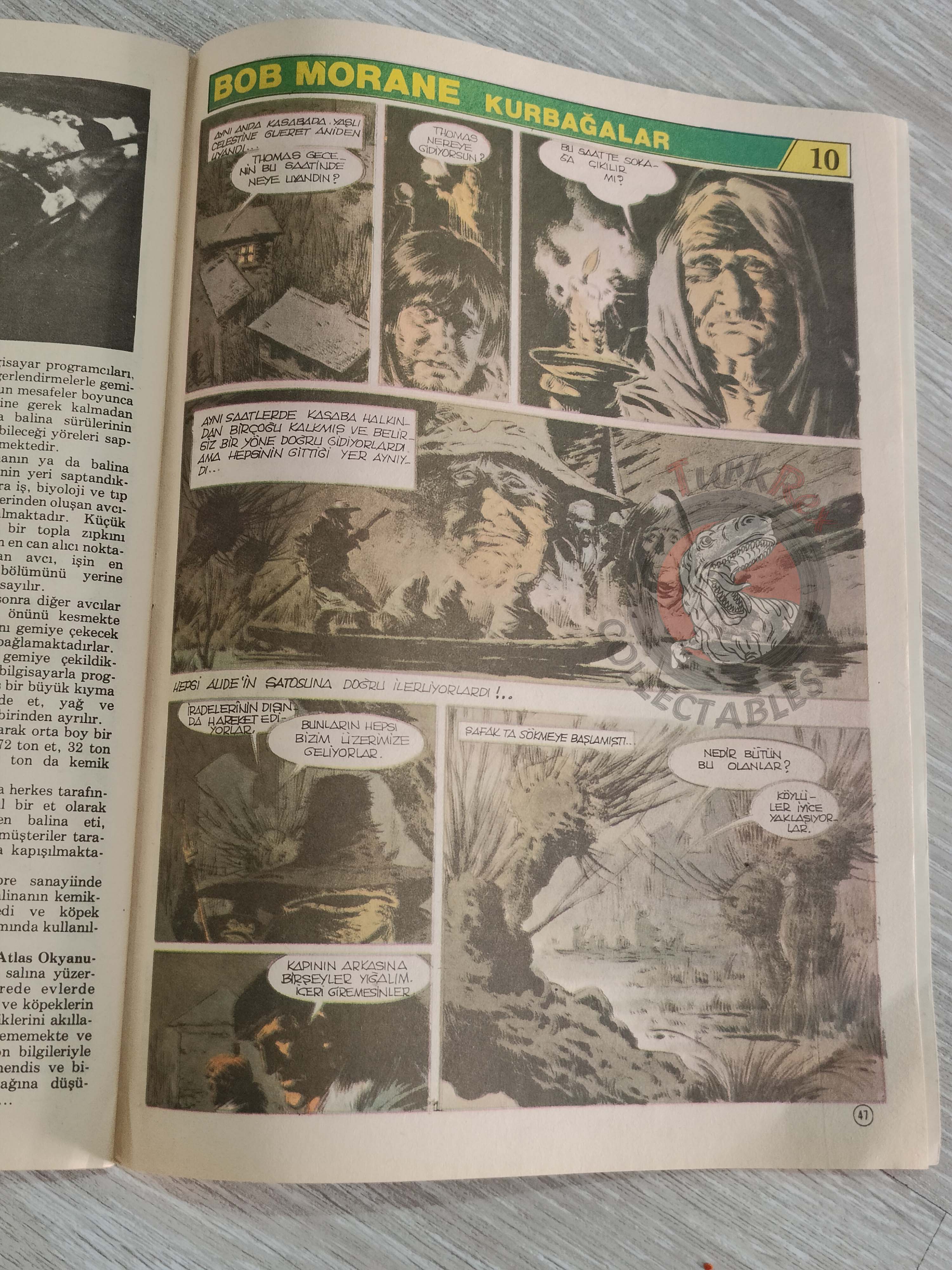 Milliyet Çocuk #9 1984 Turkish Comic Turkey Alice In Wonderland l'étalon noir Bob Morane Lucky Luke