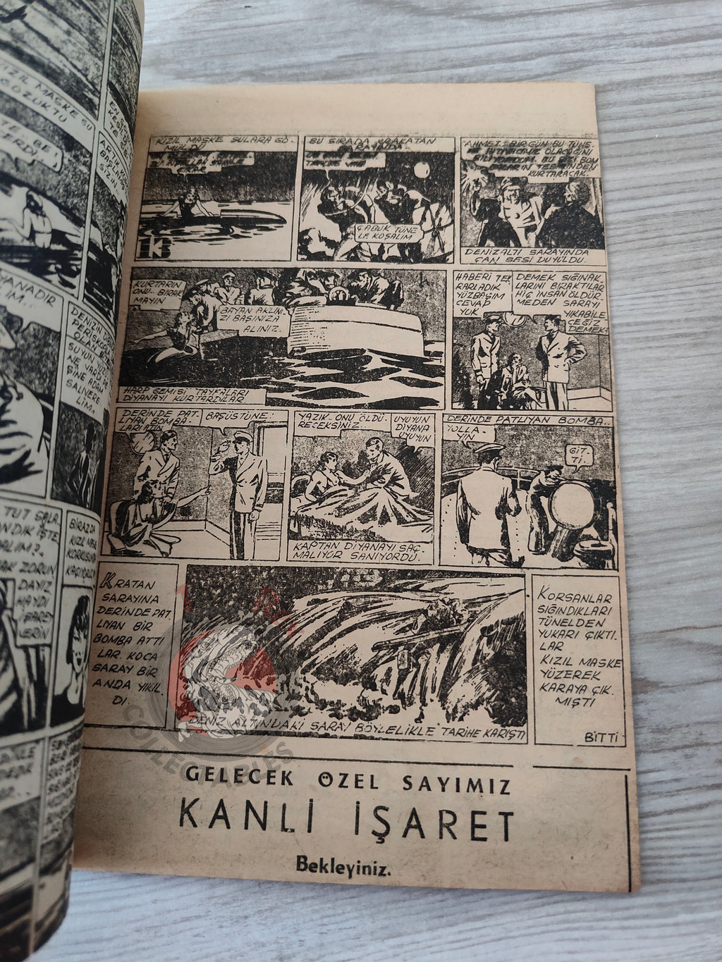 The Phantom 1943 The Singh Brotherhood Turkish Comic Turkey