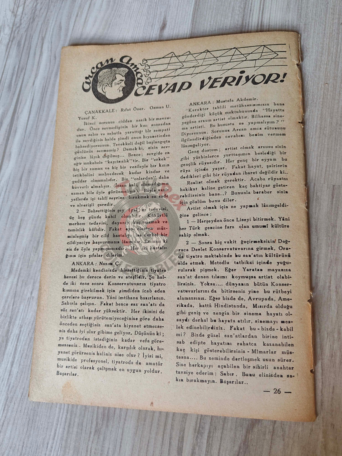 Hollywood Dünyası 1945 Joan Leslie Turkish Mag Turkey Phyllis Calvert Anna May Wong June Duprez