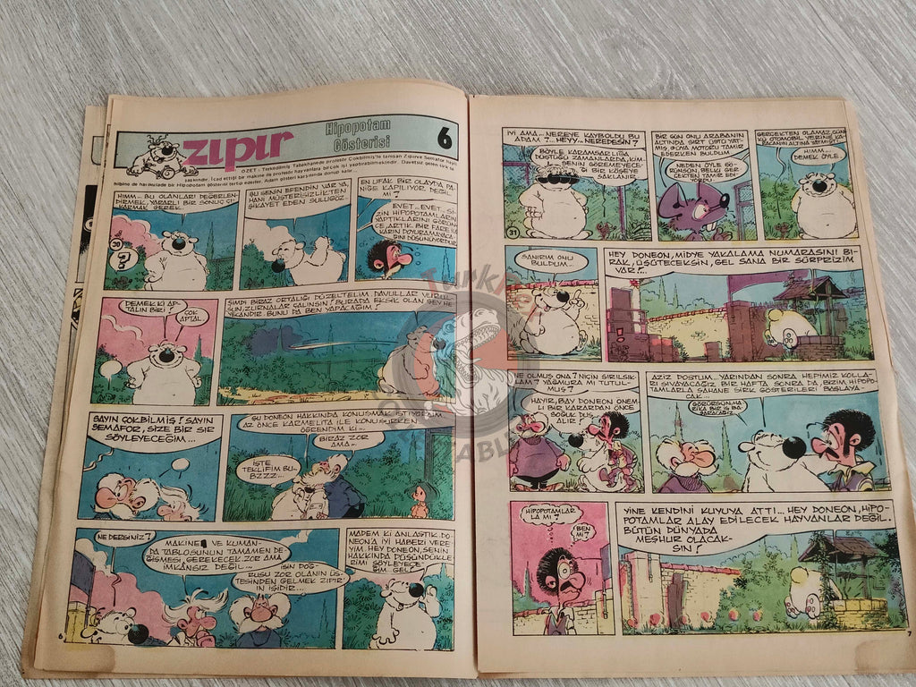 Tercüman Çocuk #43 1982 Turkish Comic Turkey Superman Star Wars #29 The Flintstones Tounga Cubitus