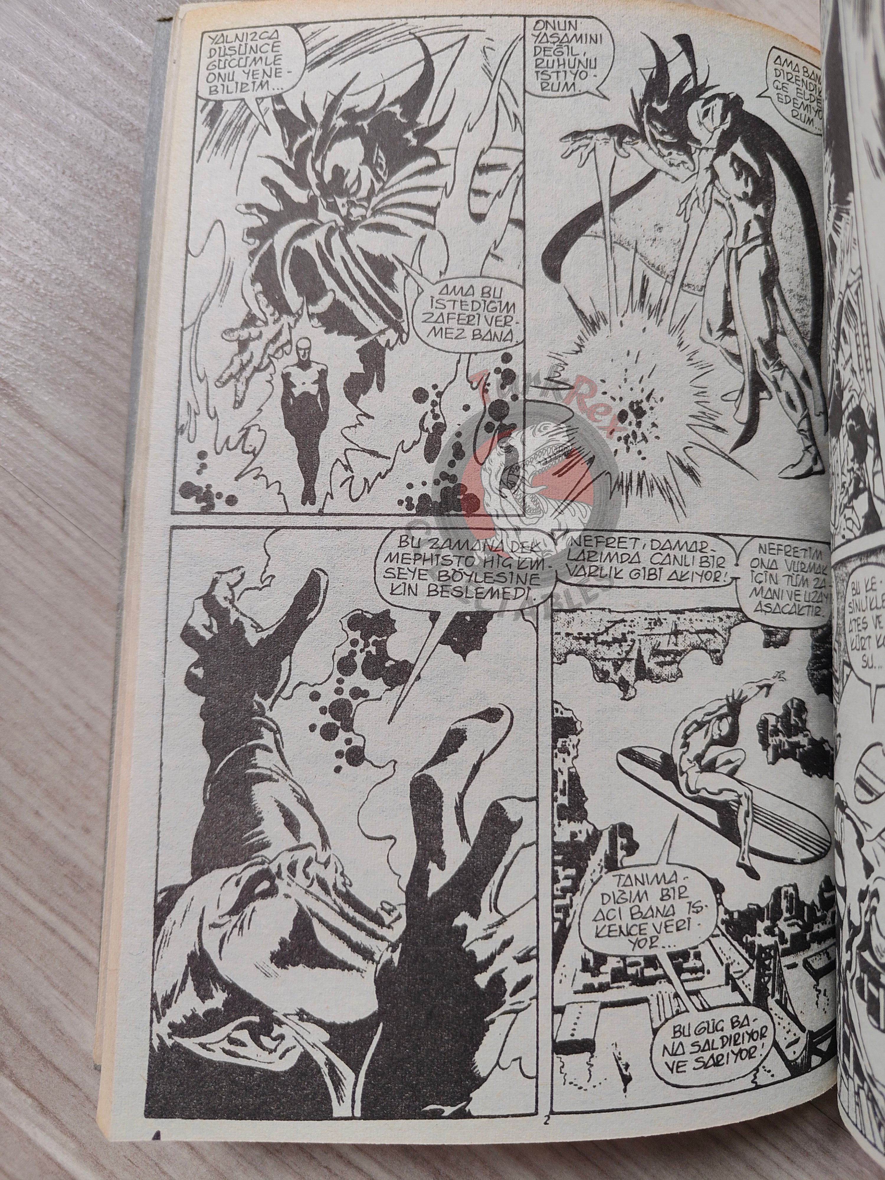 Silver Surfer Vol #3 1988 Turkish Comic Turkey #6 #7 #8 #9 #10 What If? #43