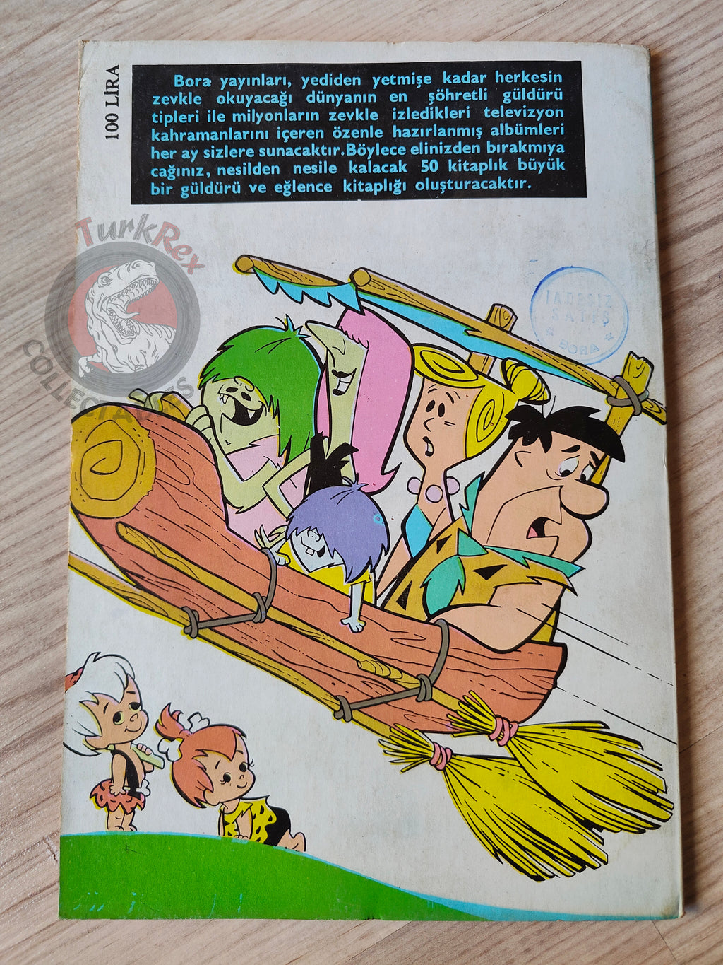 The Flintstones –  Altın Seri #11 80s Turkish Comic Turkey
