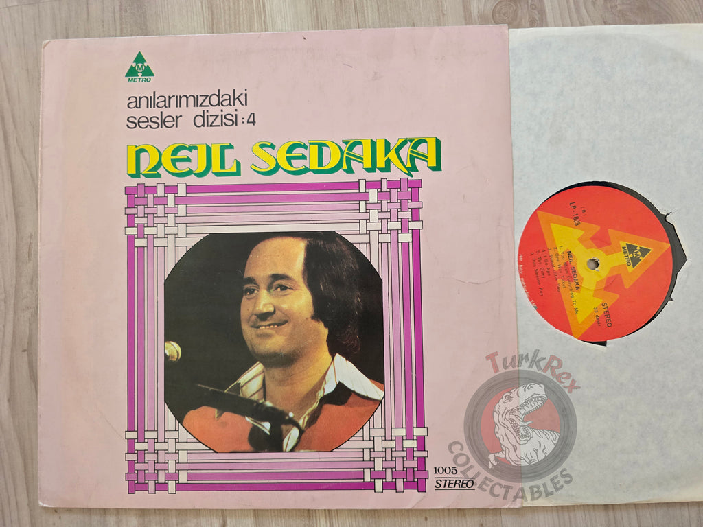 Neil Sedaka – Anılarımızdaki Sesler Dizisi 4 Turkish Pressing Vinyl Turkey Edition